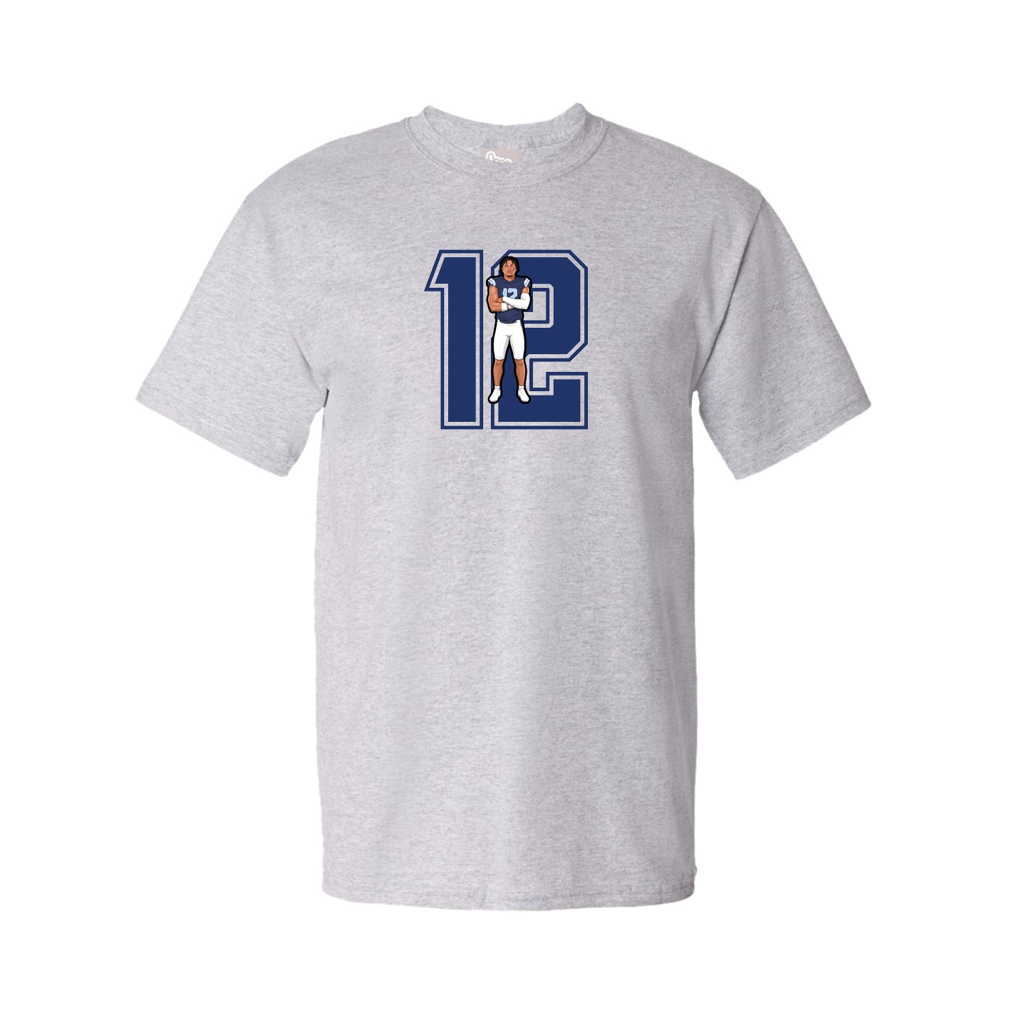 Tee — Number in Grey