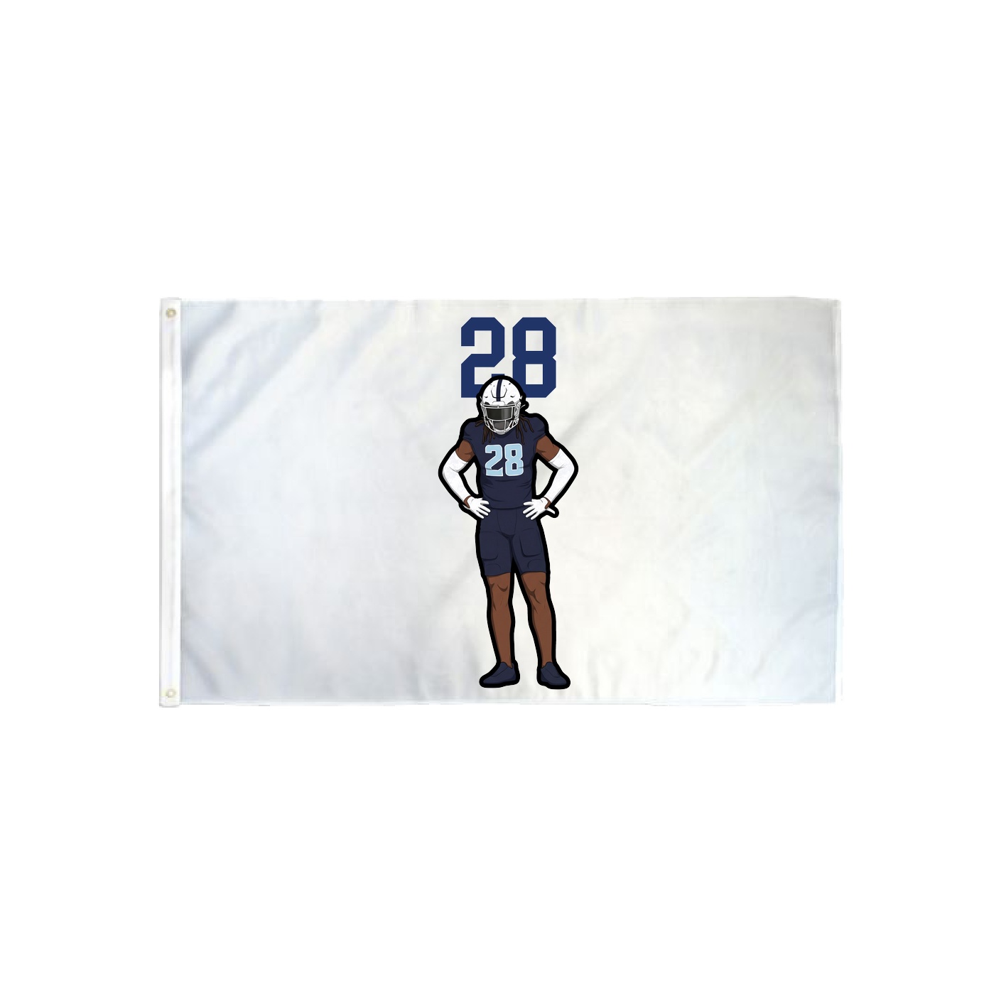 3x5 Flag — Number Top in Classic