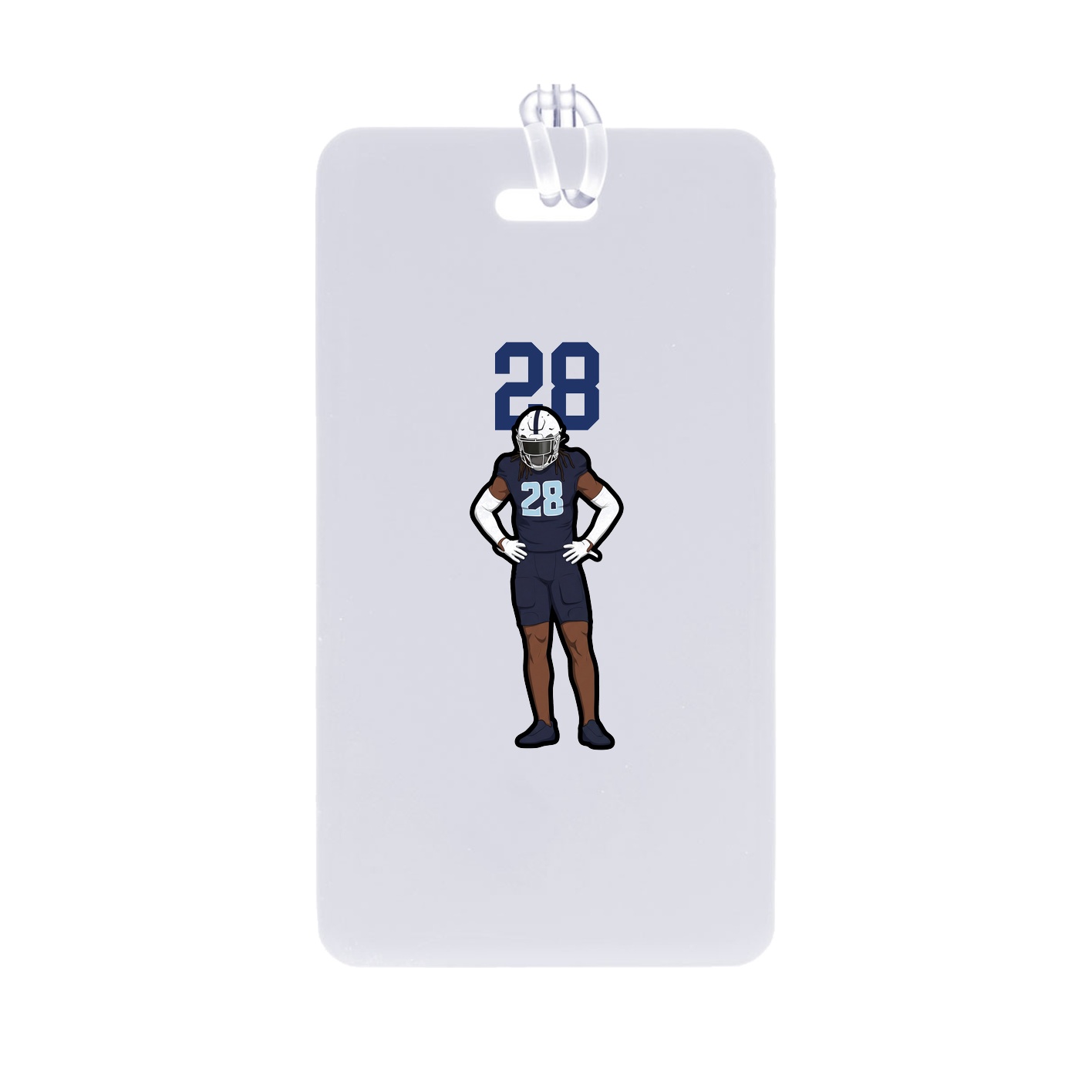 Bag Tag — Number Top in Classic
