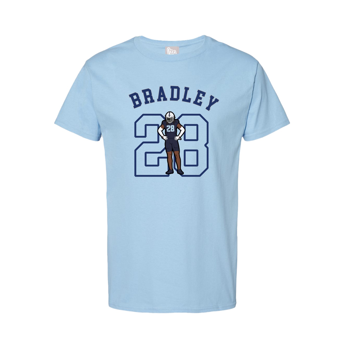 Youth Tee — Shirsey Arch in Light Blue