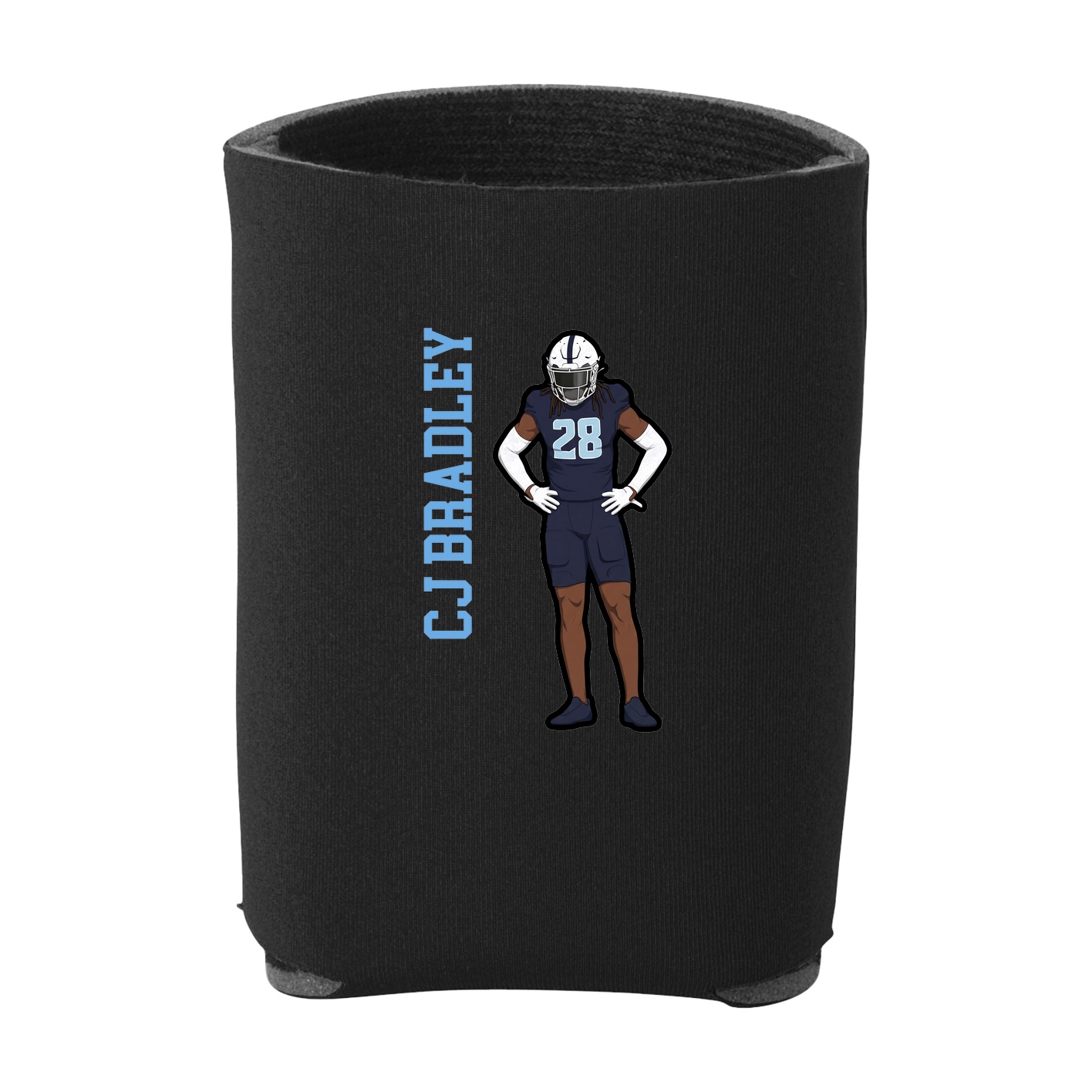 Can Holder — Name Vertical in Black