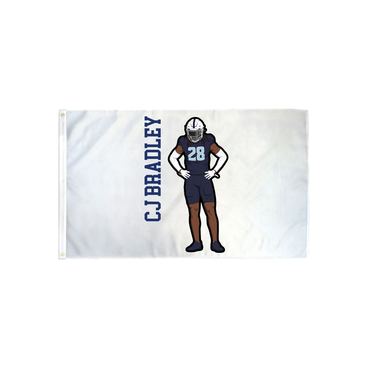 3x5 Flag — Name Vertical in Classic
