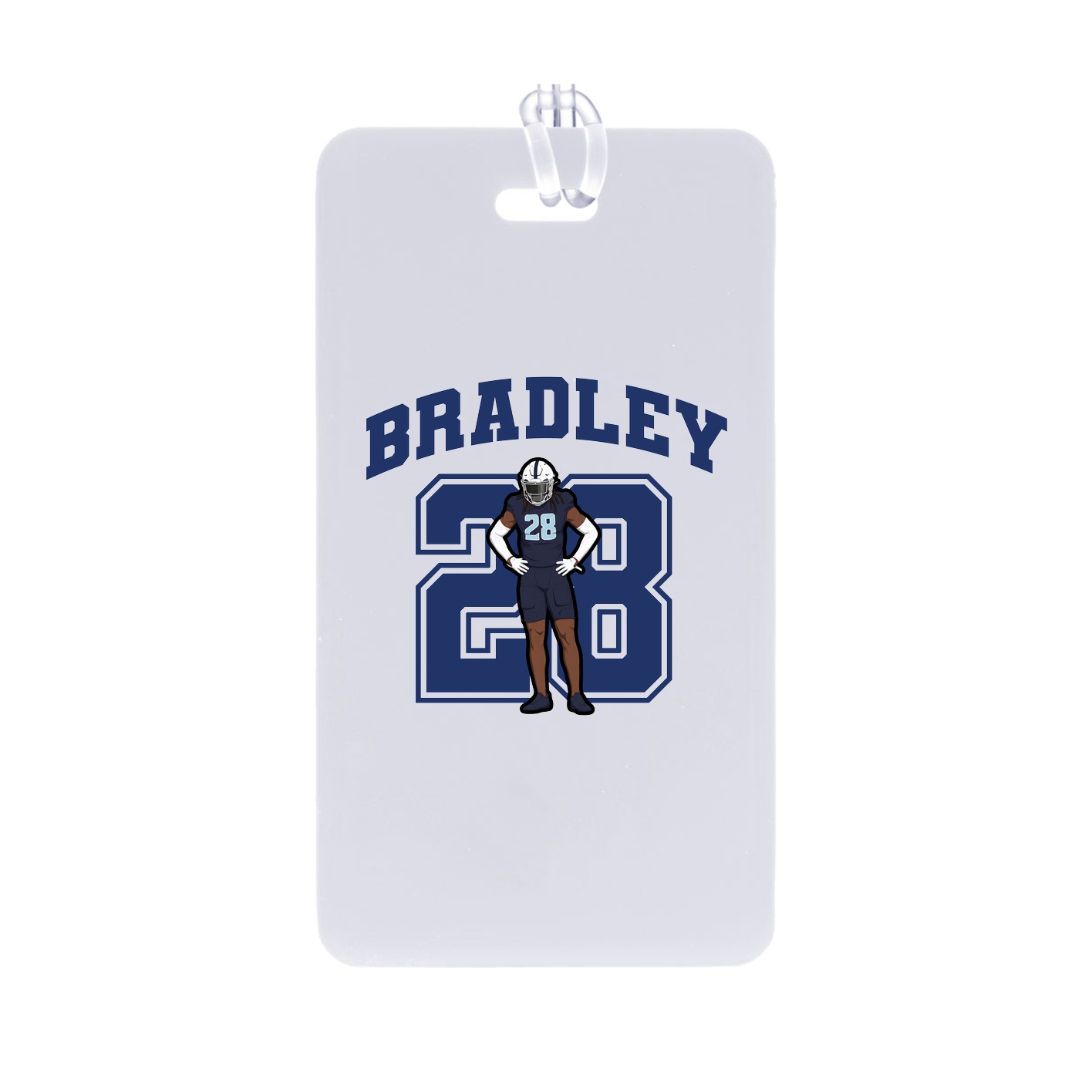 Bag Tag — Number in Classic