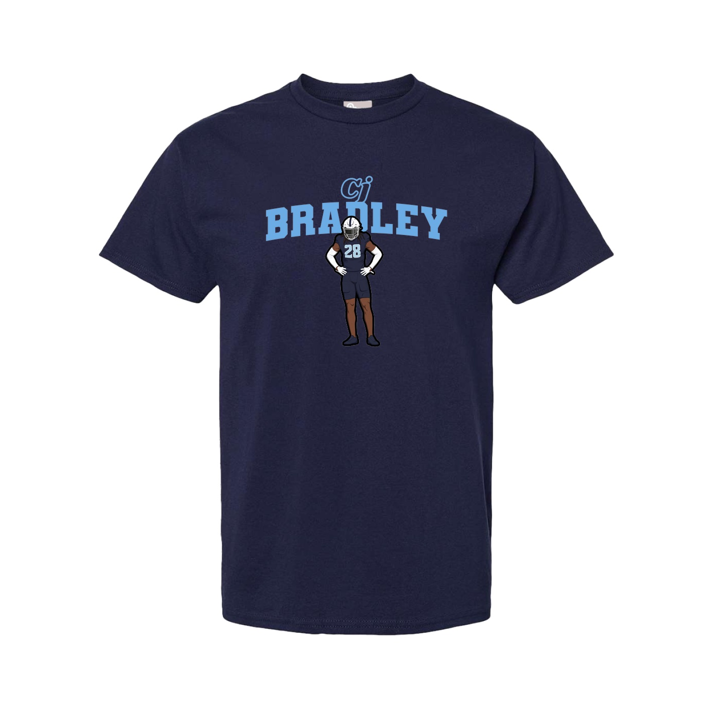 Tee — Name Arch in Navy