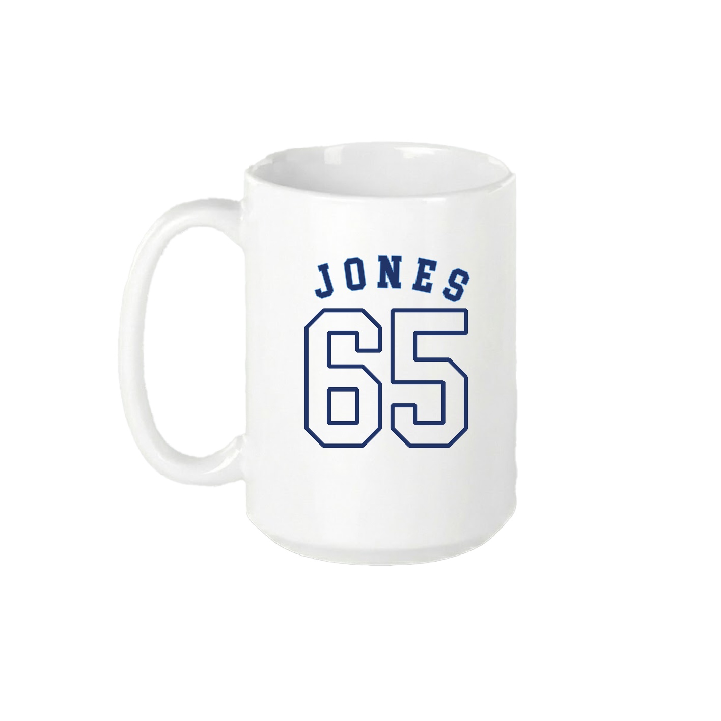 15oz Coffee Mug — Shirsey Arch in White