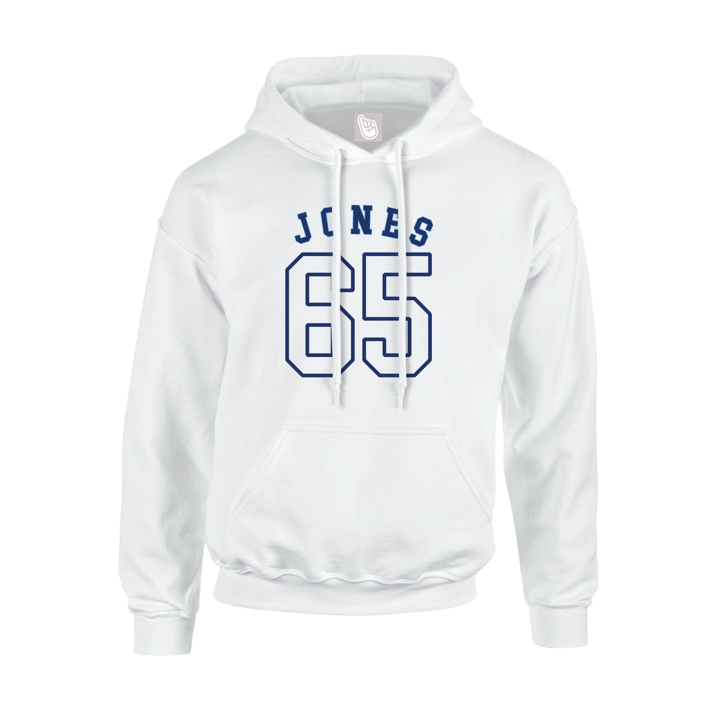 Hoodie — Shirsey Arch in White