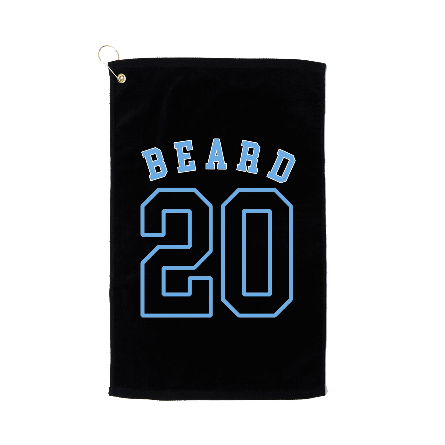 Golf Towel — Shirsey Arch in Black