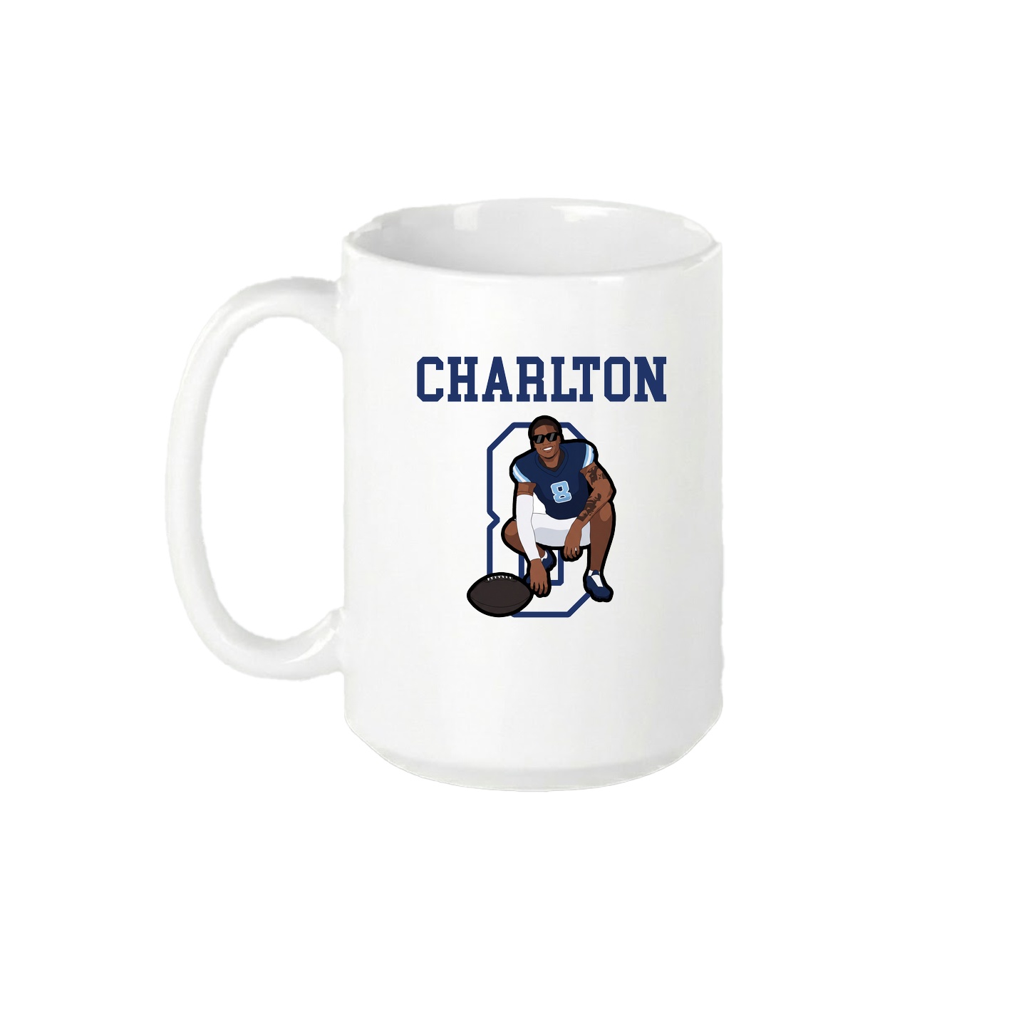 15oz Coffee Mug — Shirsey in White