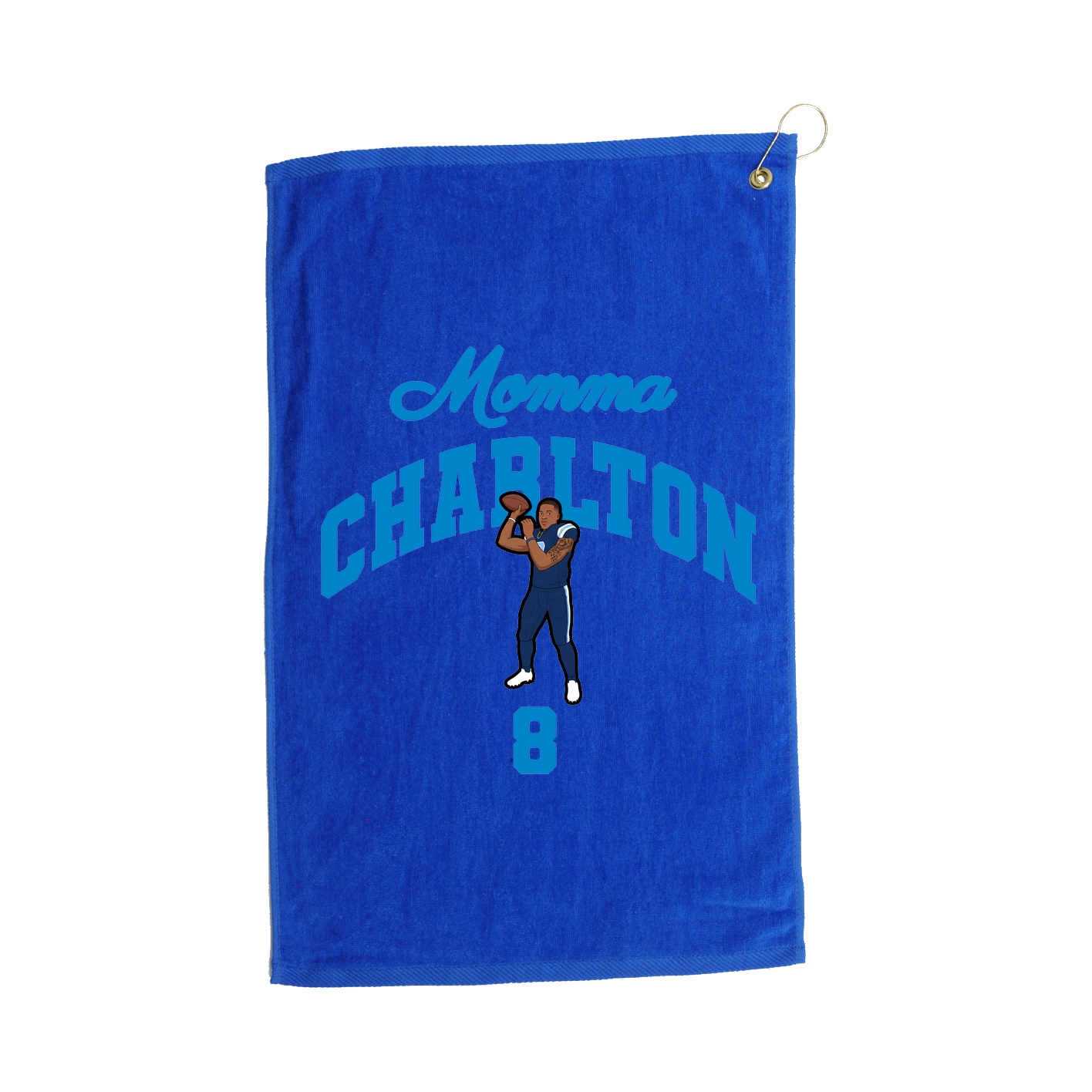 Golf Towel — Mothers Day Arch in Royal