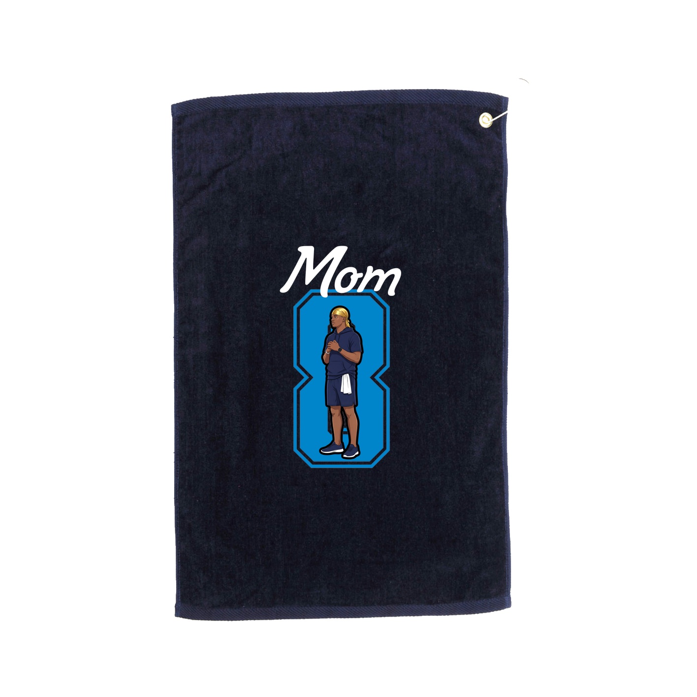 Golf Towel — Mothers Day Shirsey in Navy