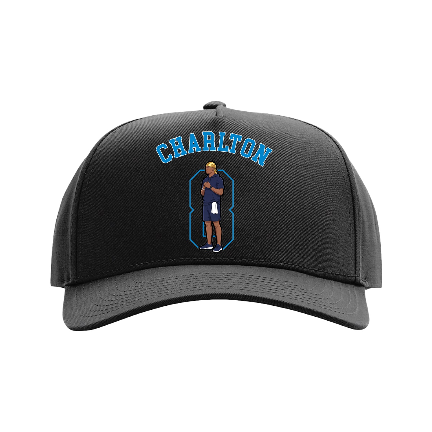 Full Fabric Five-Panel Champ Cap