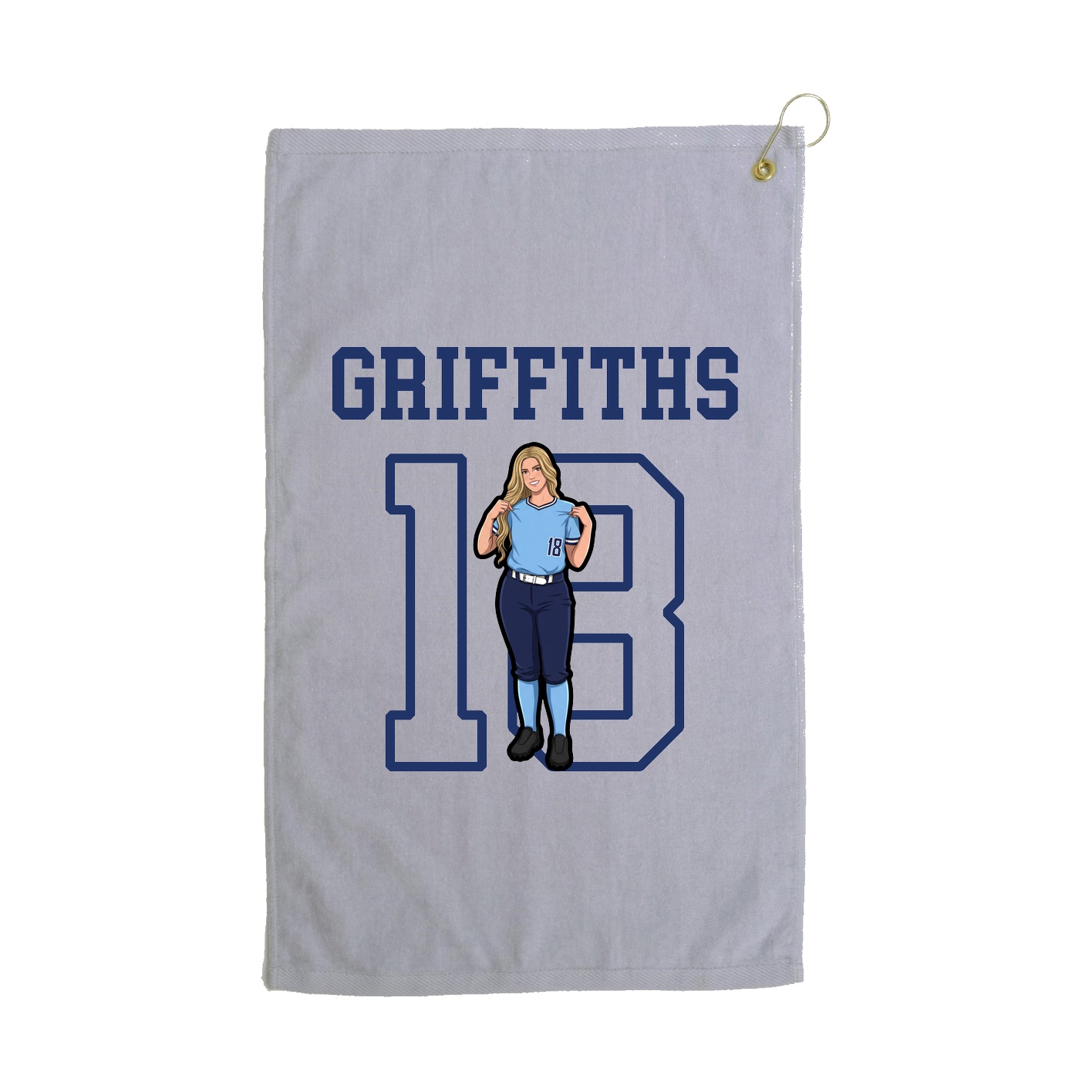 Golf Towel — Shirsey in Grey
