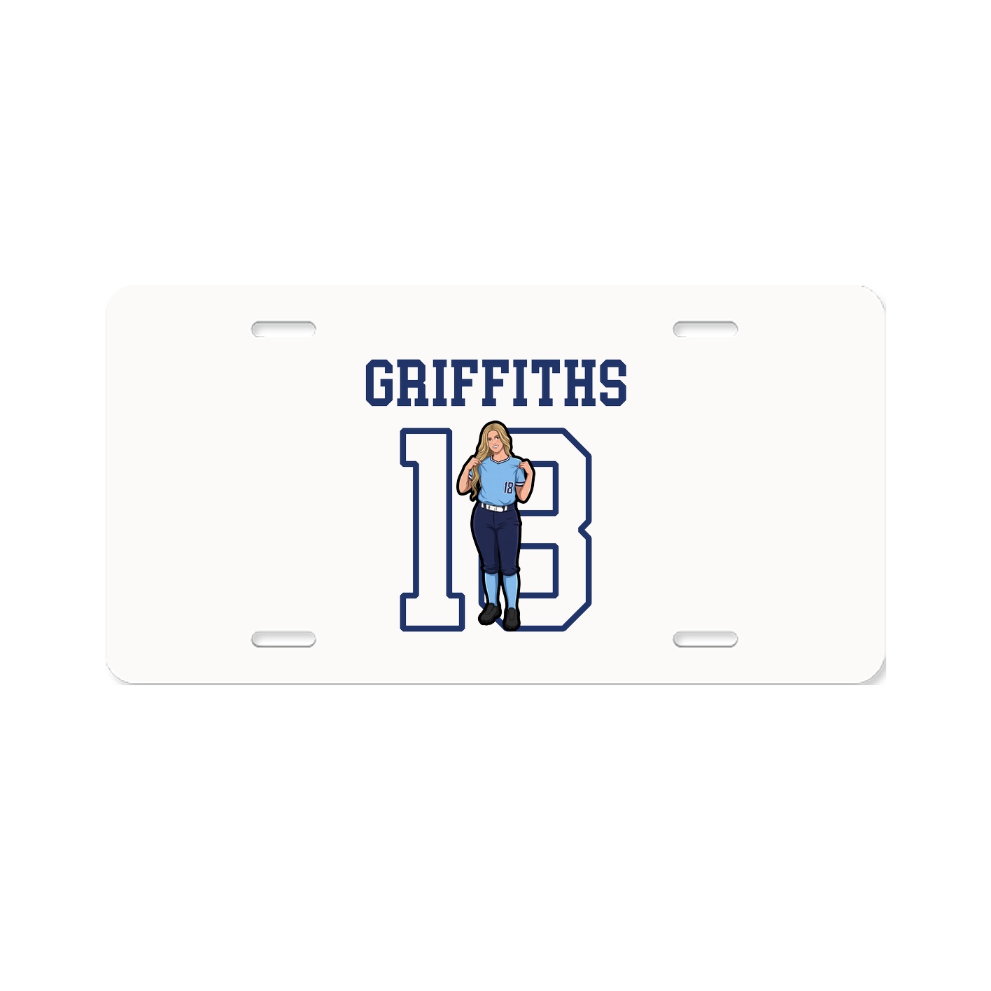 License Plate — Shirsey in Classic