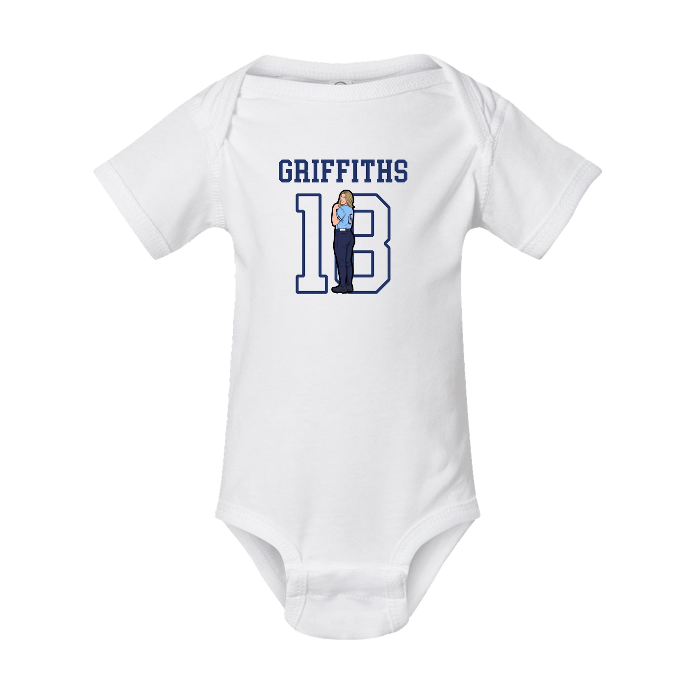 Baby Onesie — Shirsey in White