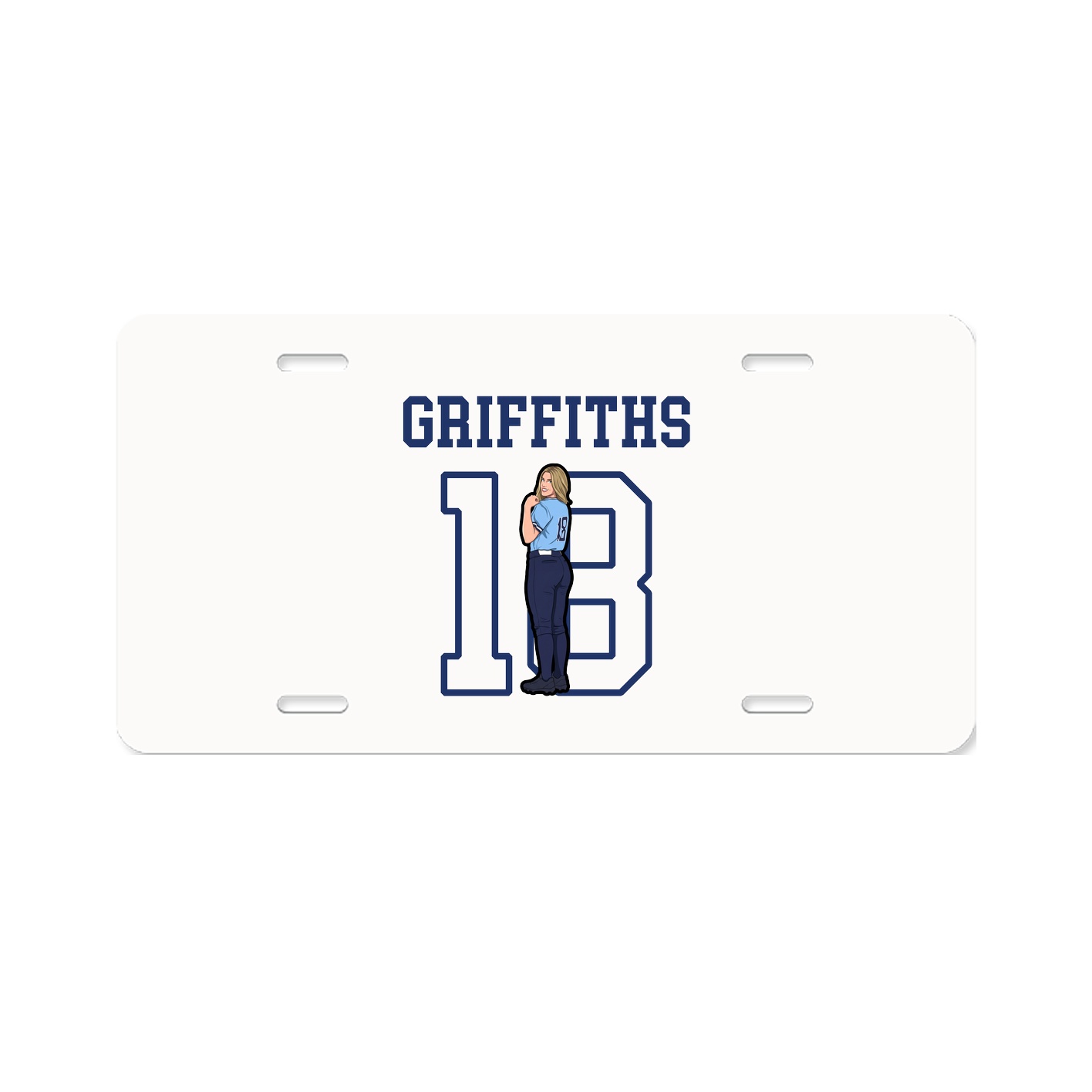License Plate — Shirsey in Classic