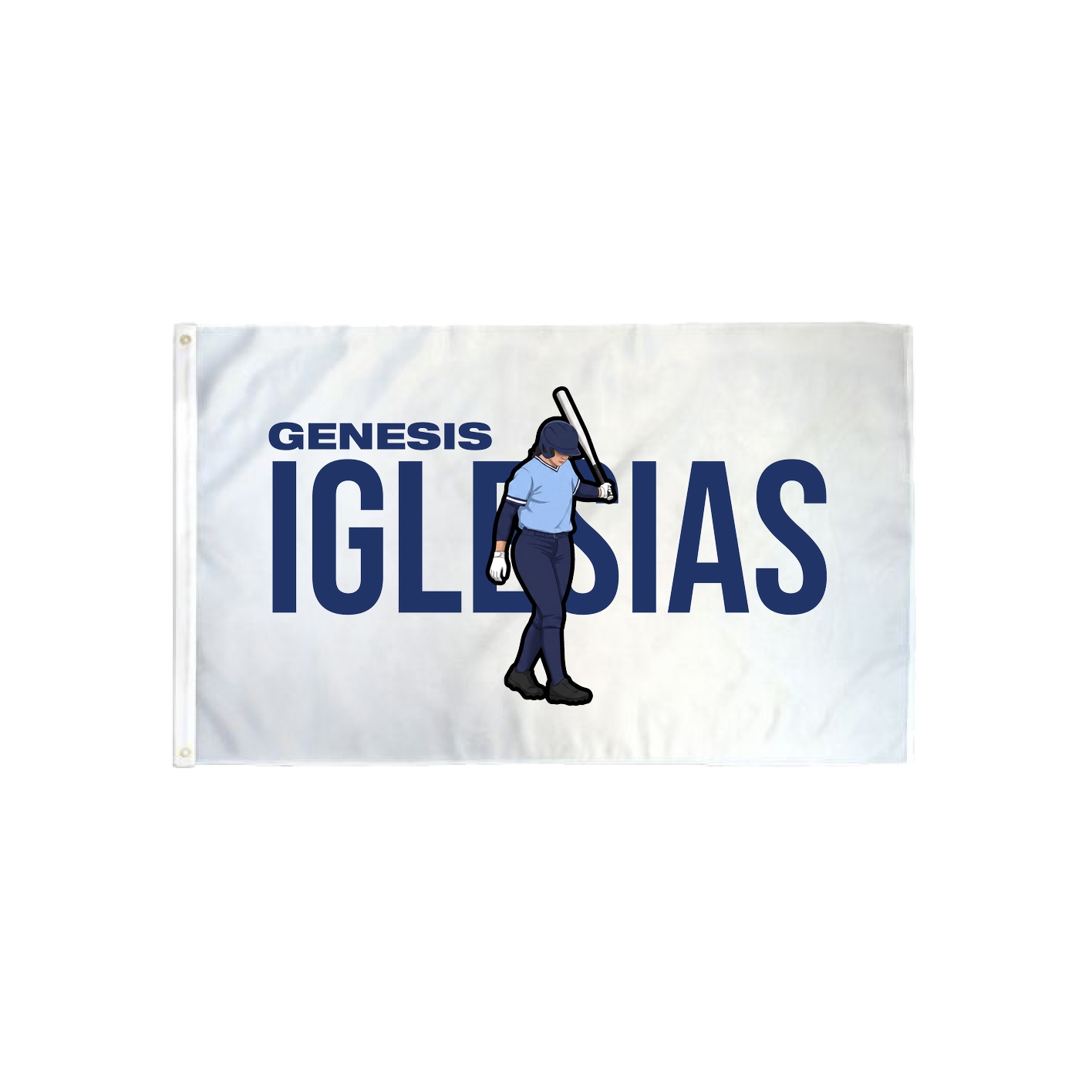 3x5 Flag — Player Name in Classic