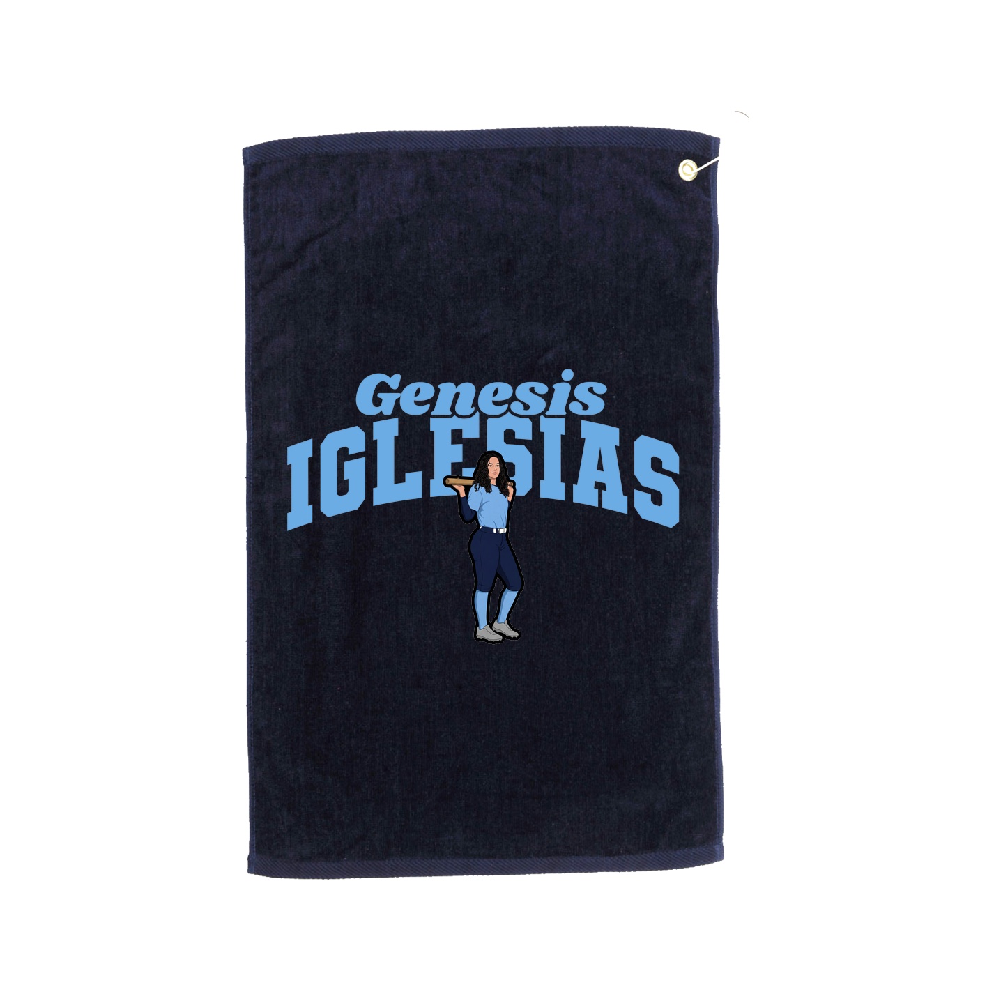 Golf Towel — Signature Arch in Navy