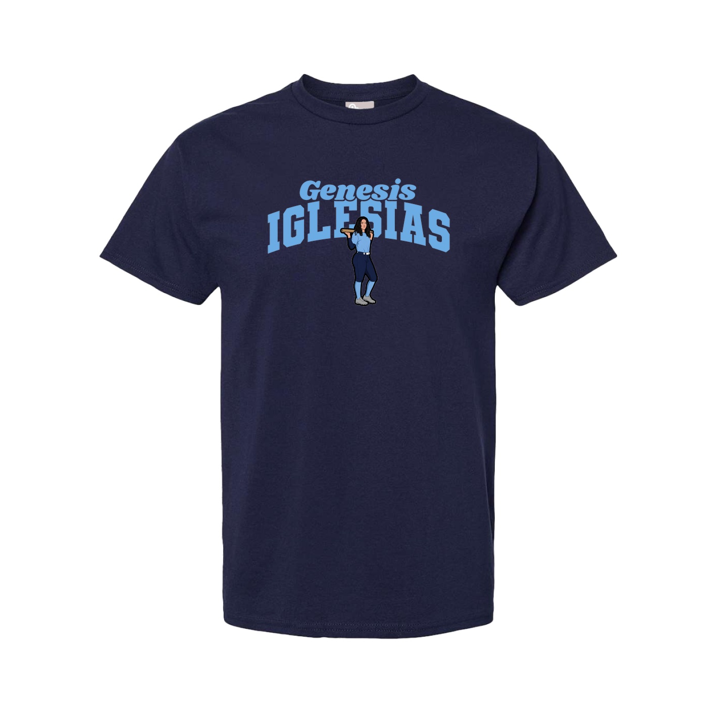 Tee — Signature Arch in Navy