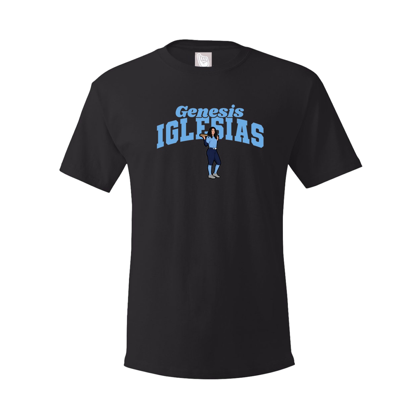 Youth Tee — Signature Arch in Black