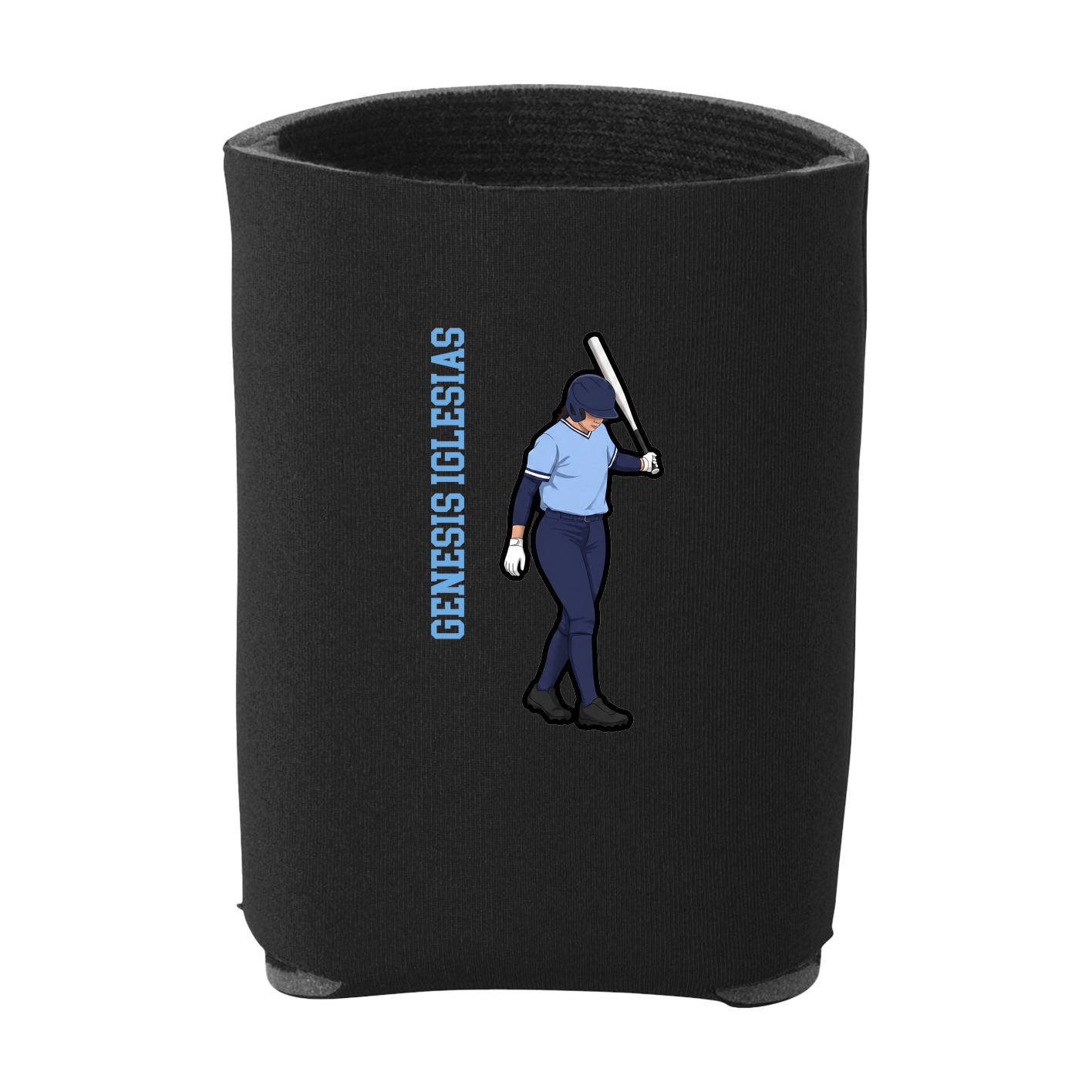 Can Holder — Name Vertical in Black