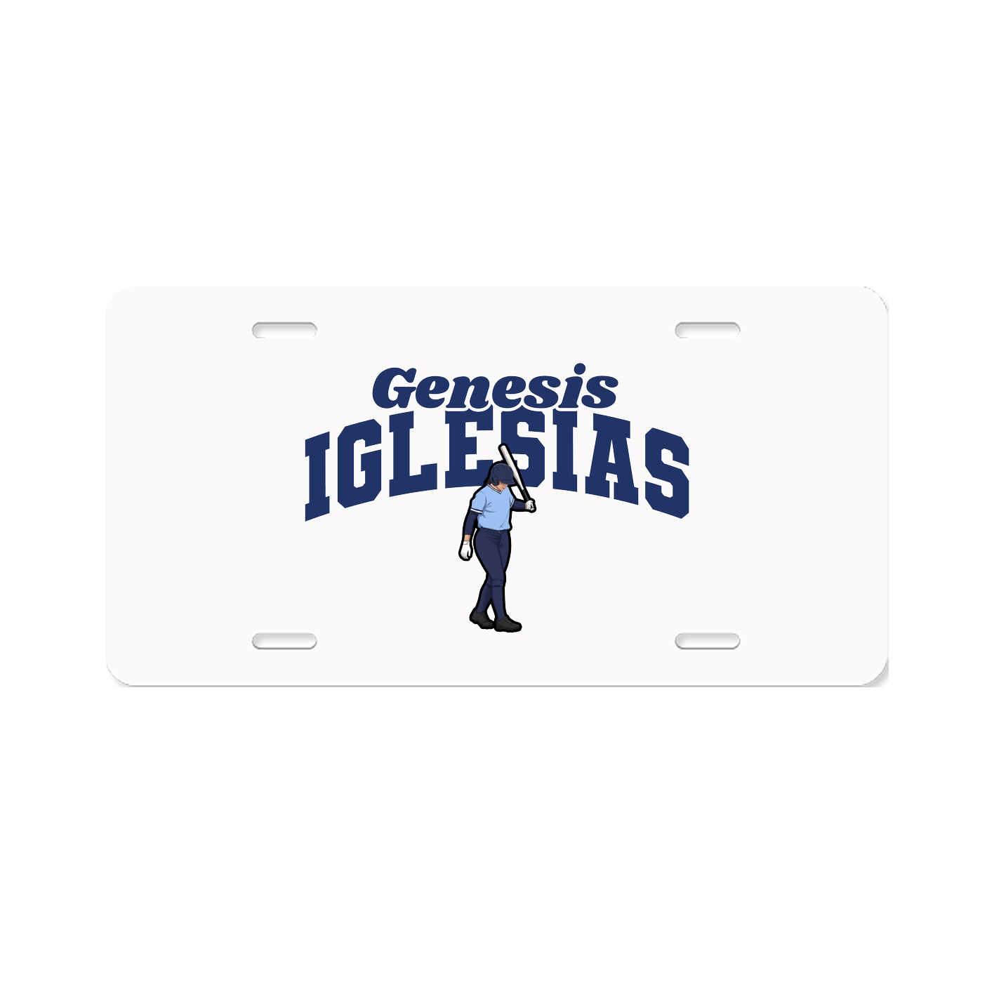 License Plate — Signature Arch in Classic