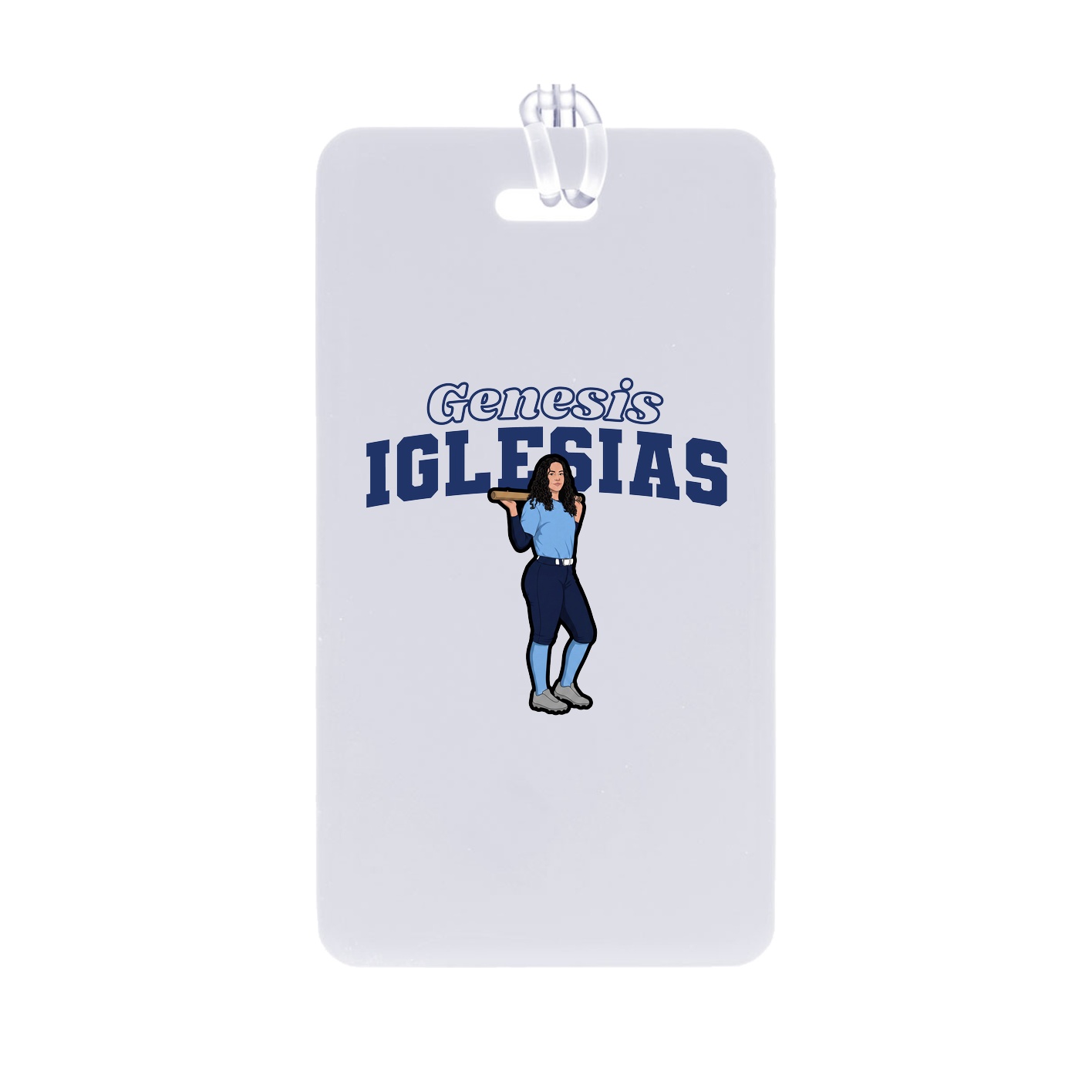 Bag Tag — Name Arch in Classic
