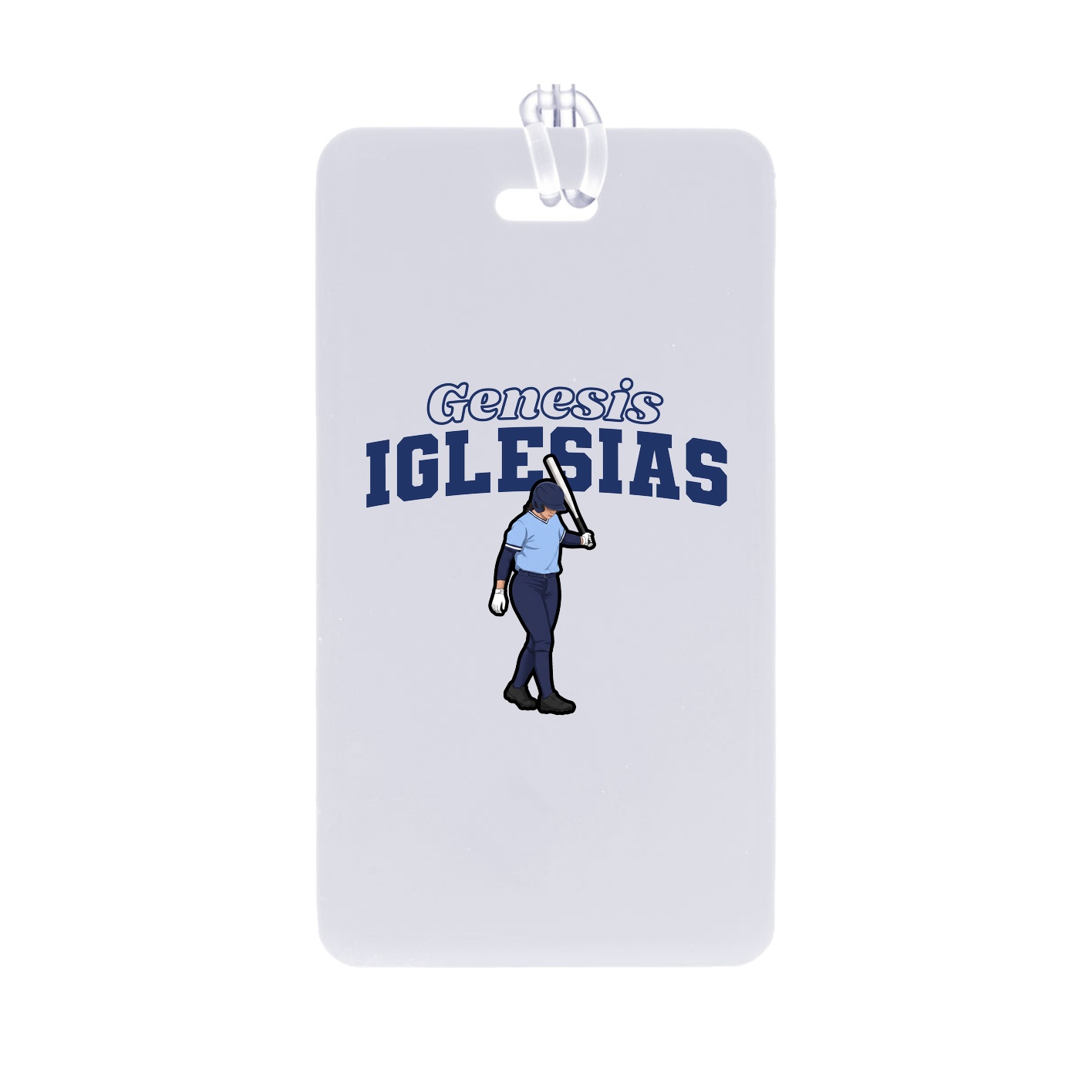 Bag Tag — Name Arch in Classic