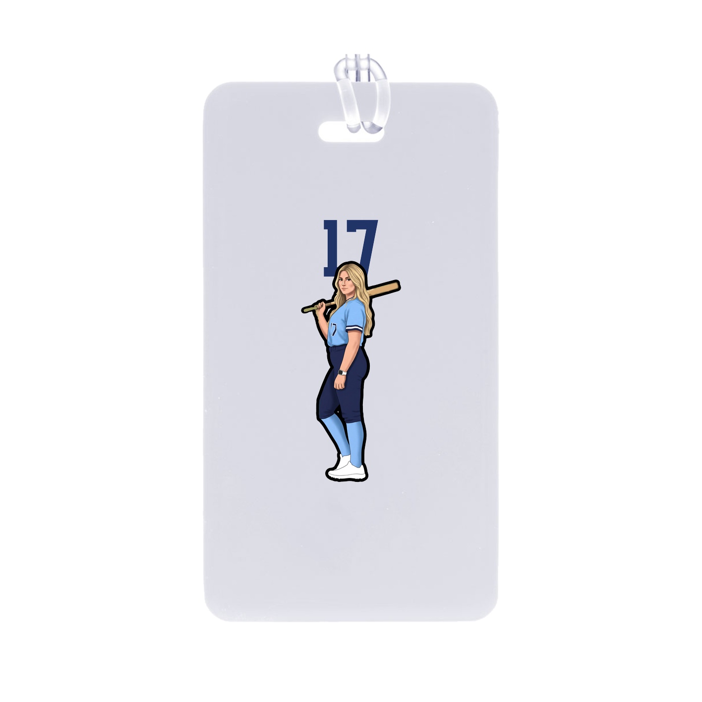 Bag Tag — Number Top in Classic