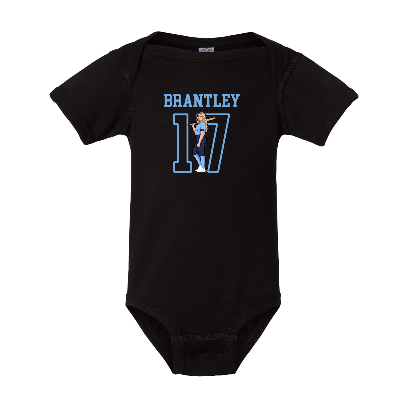 Baby Onesie — Shirsey in Black