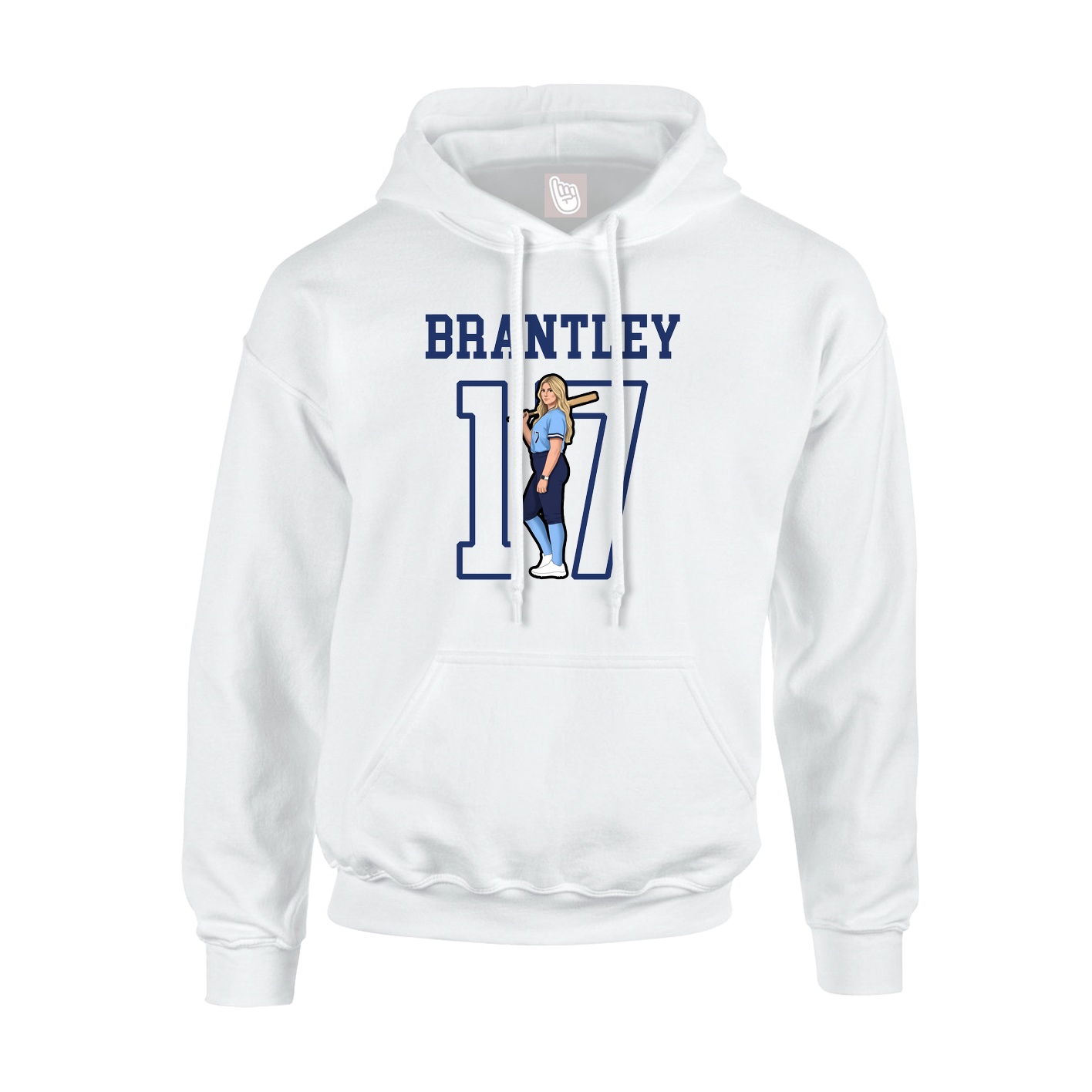 Youth Hoodie — Shirsey in White
