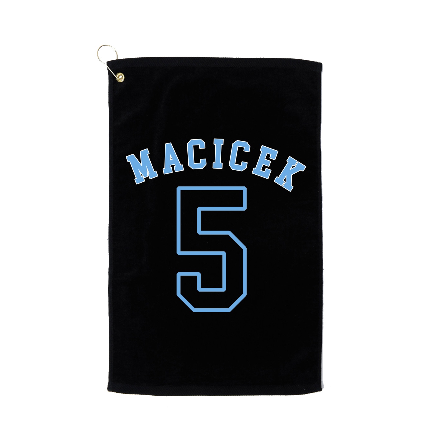 Golf Towel — Shirsey Arch in Black