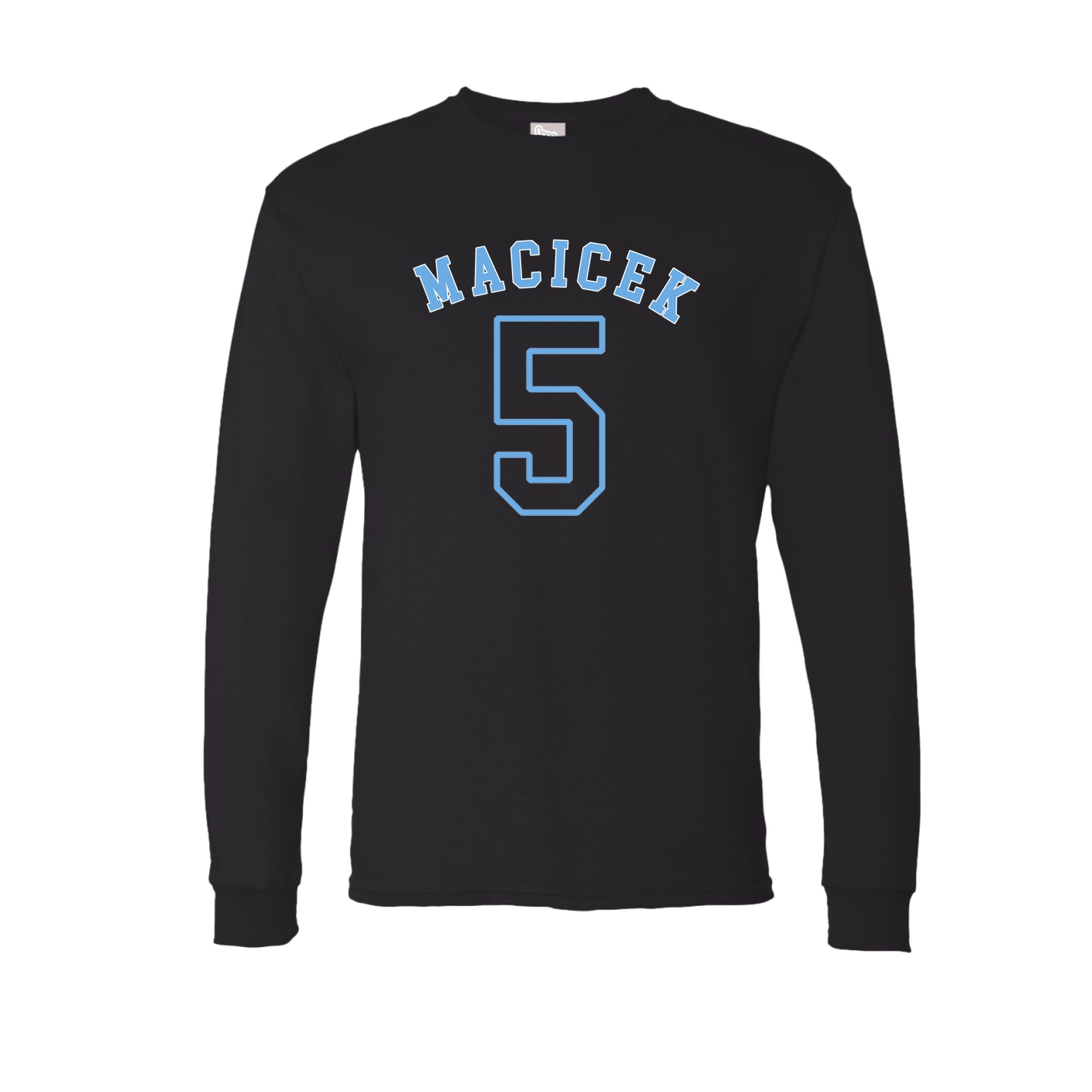 Long Sleeve Tee — Shirsey Arch in Black