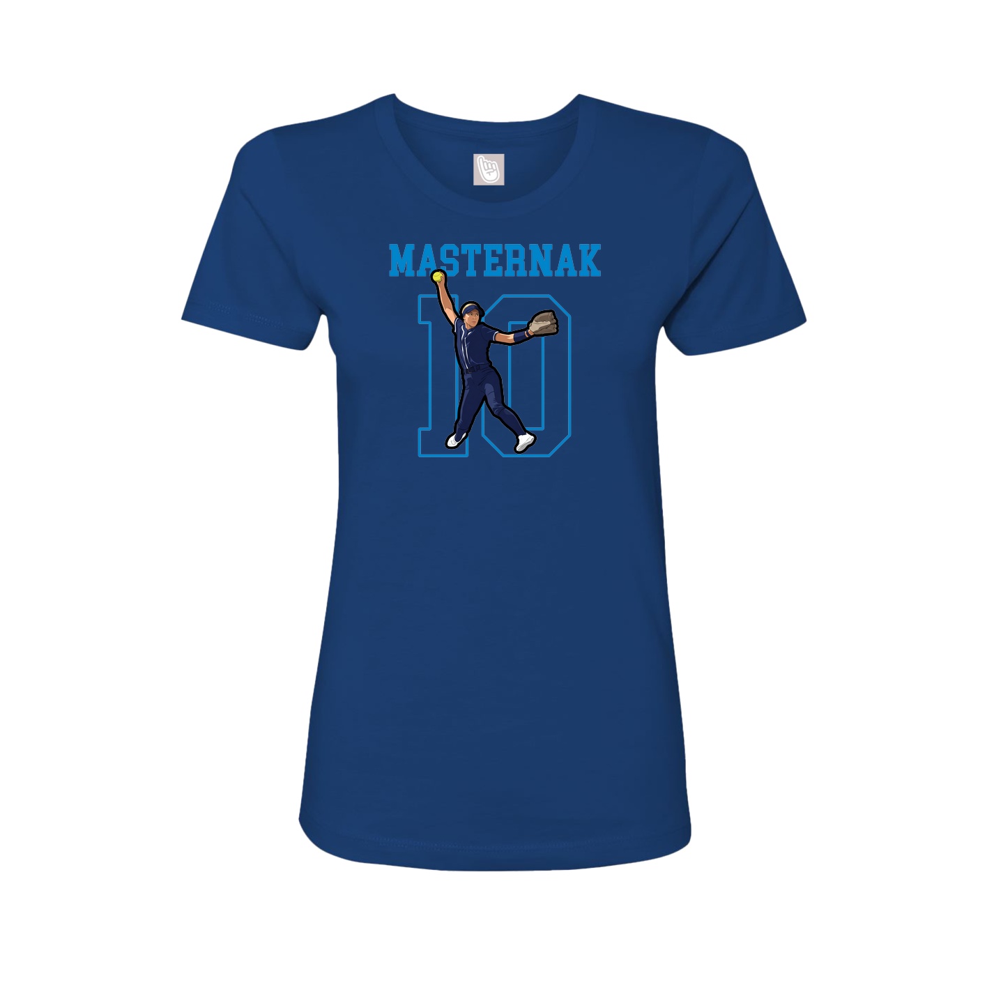 Fitted Women's Tee — Shirsey in Royal
