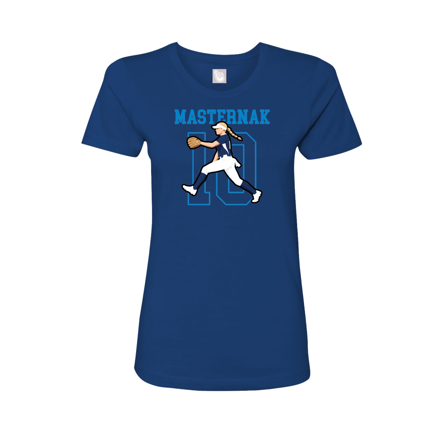 Fitted Women's Tee — Shirsey in Royal