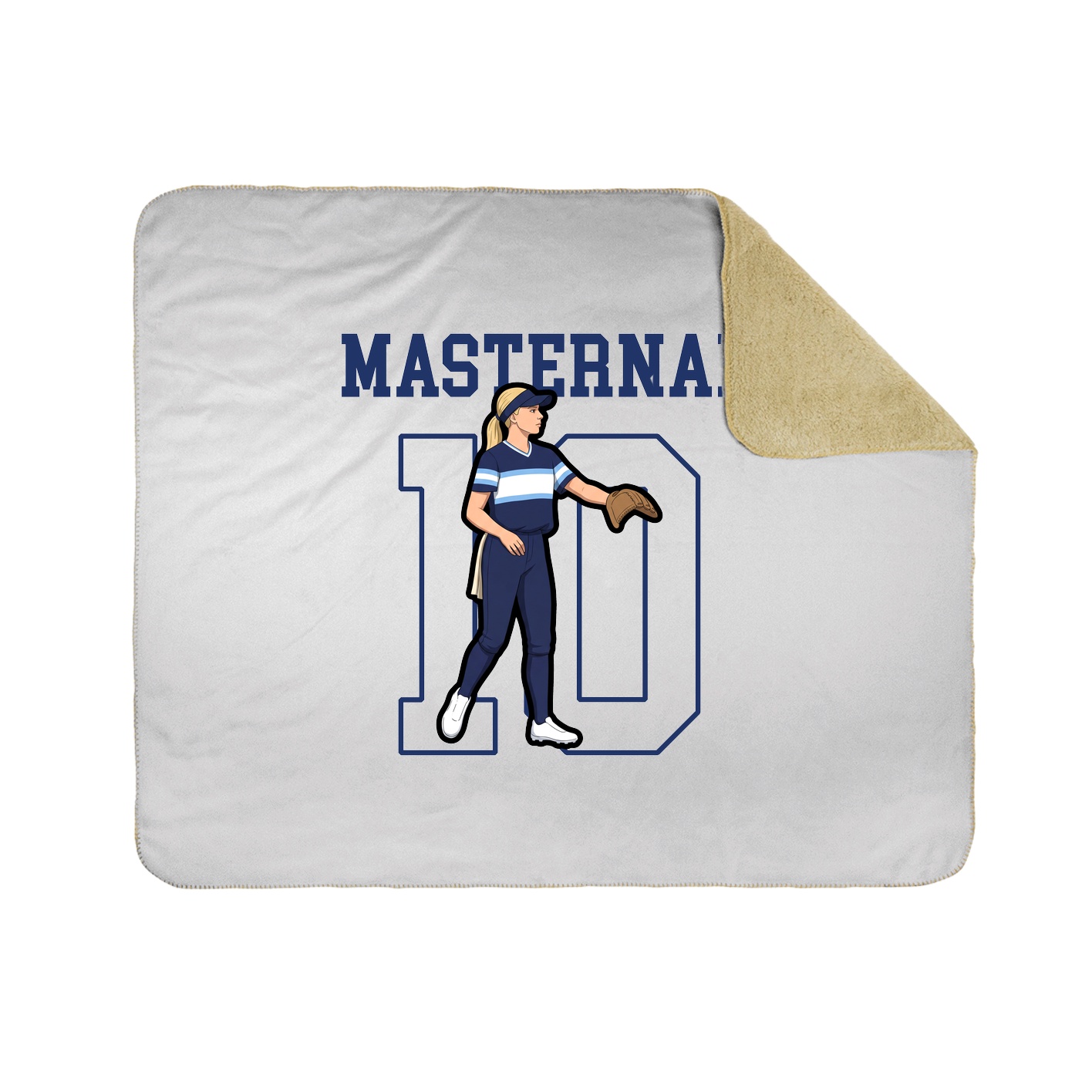 50x60 Sherpa Lined Throw Blanket