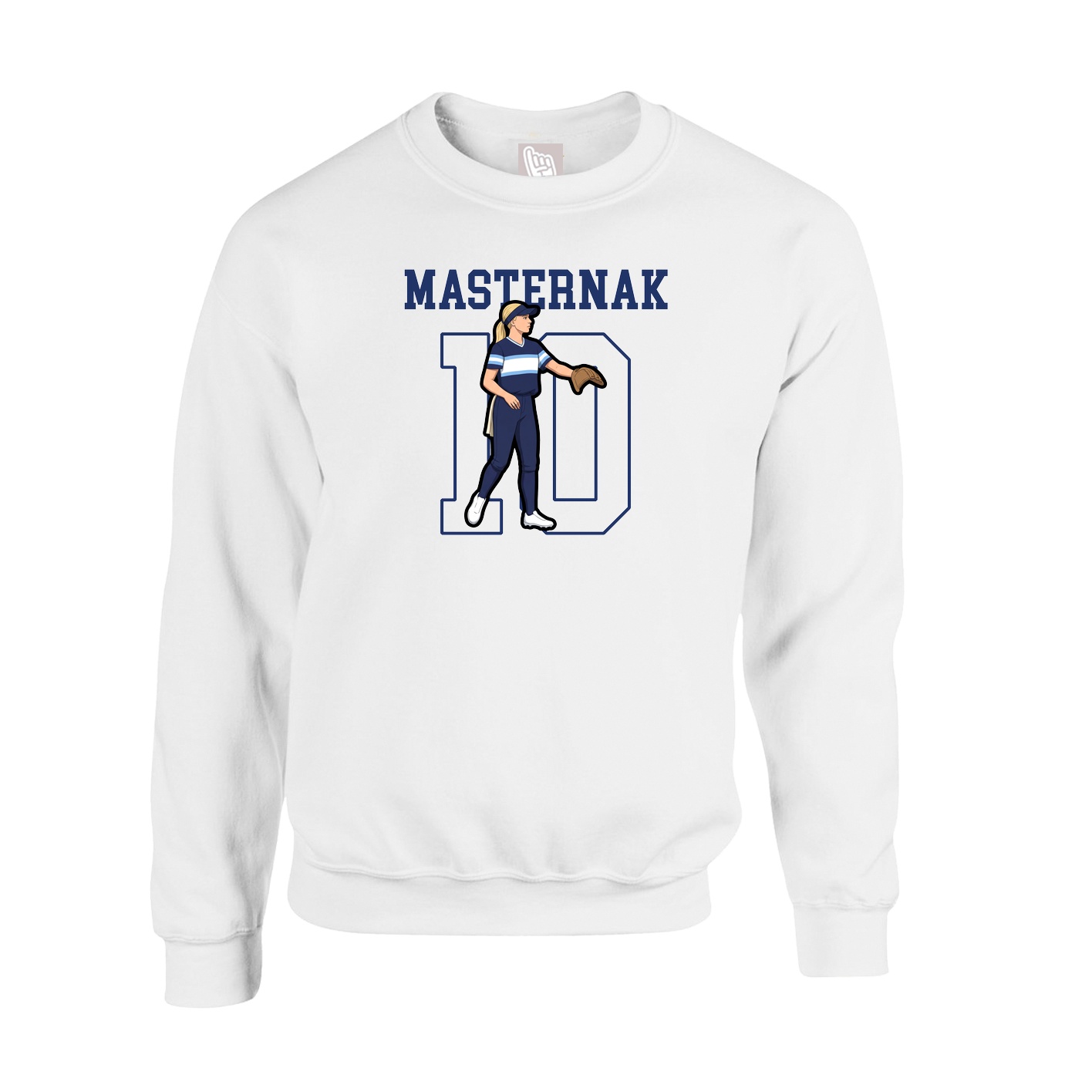 Fleece Crew — Shirsey in White