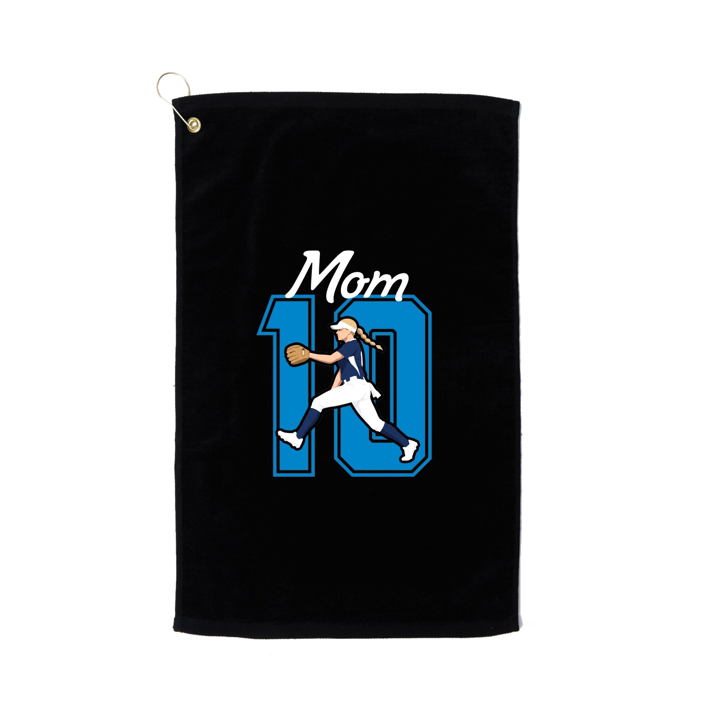 Golf Towel — Mothers Day Shirsey in Black