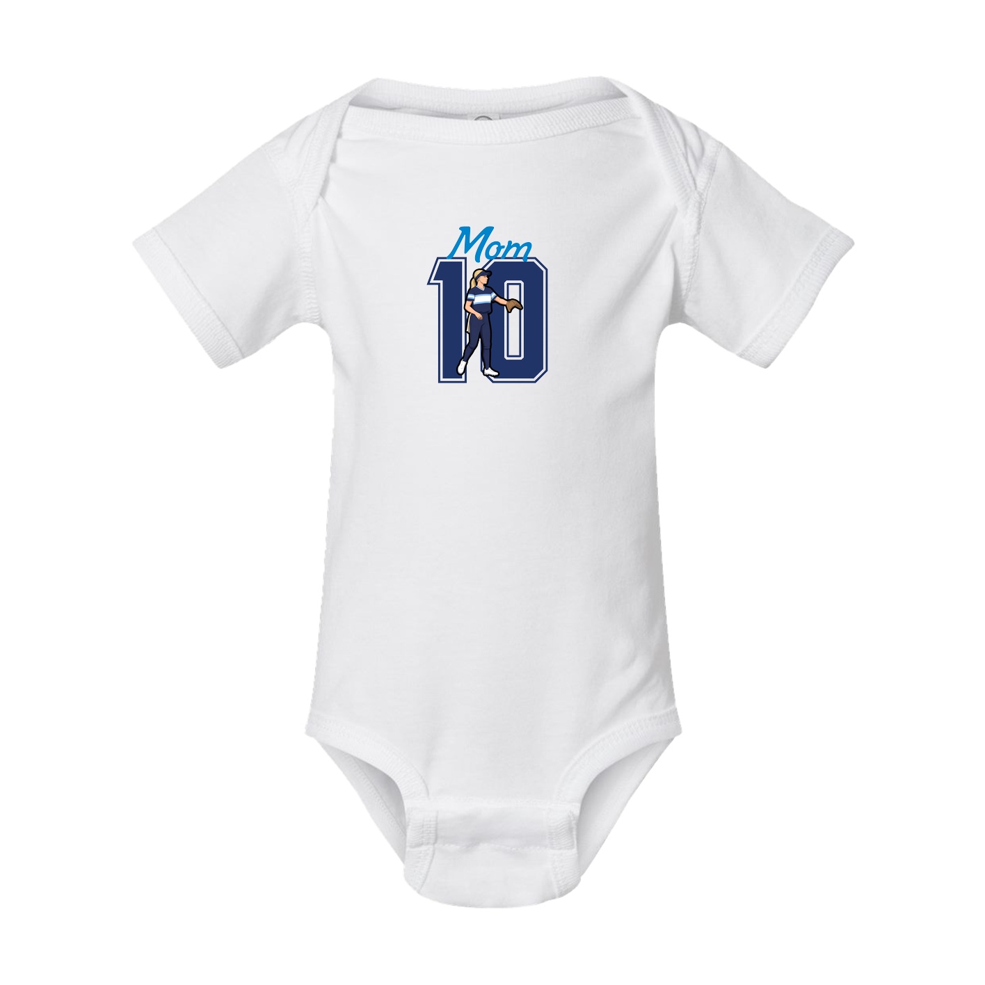 Baby Onesie — Mothers Day Shirsey in White