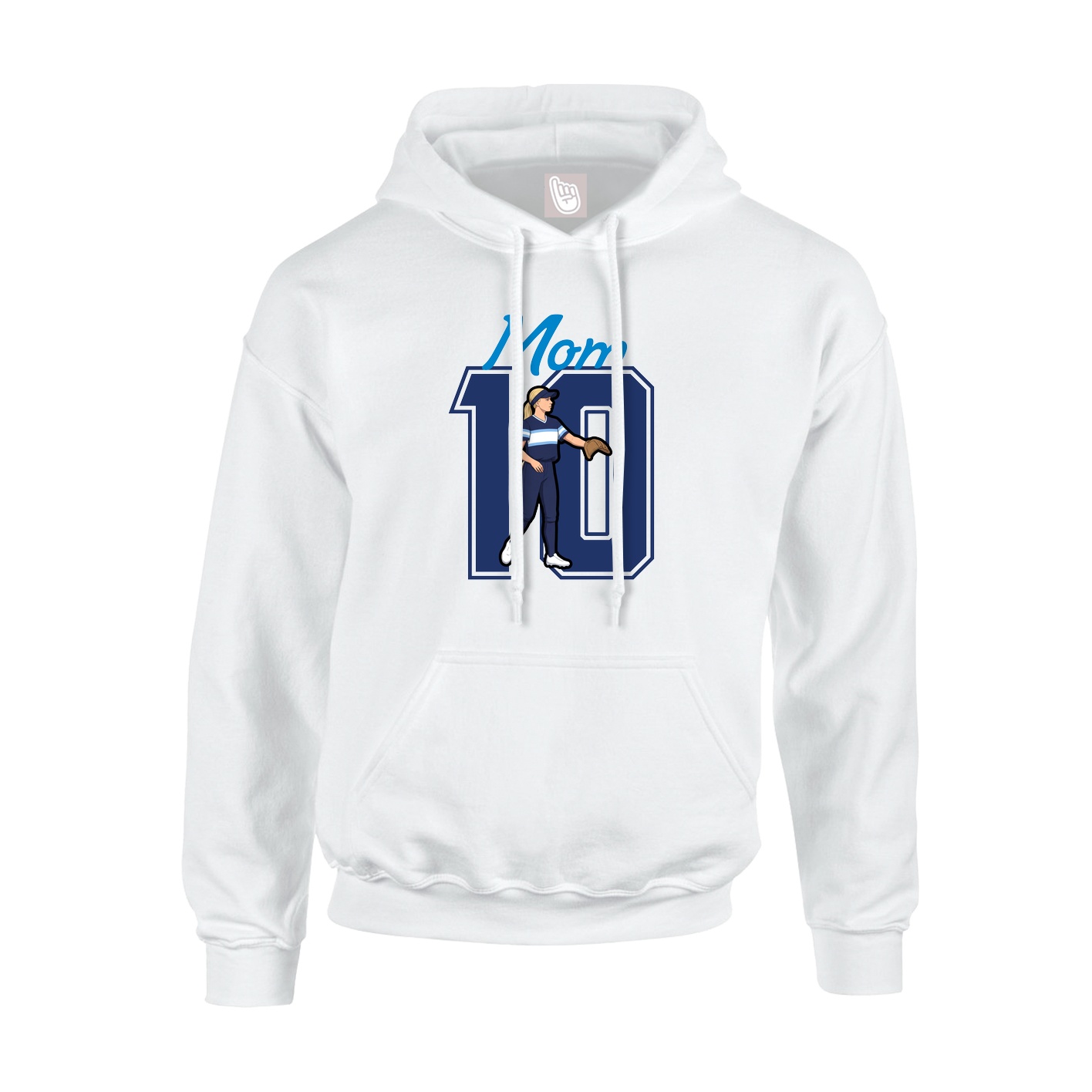Youth Hoodie — Mothers Day Shirsey in White