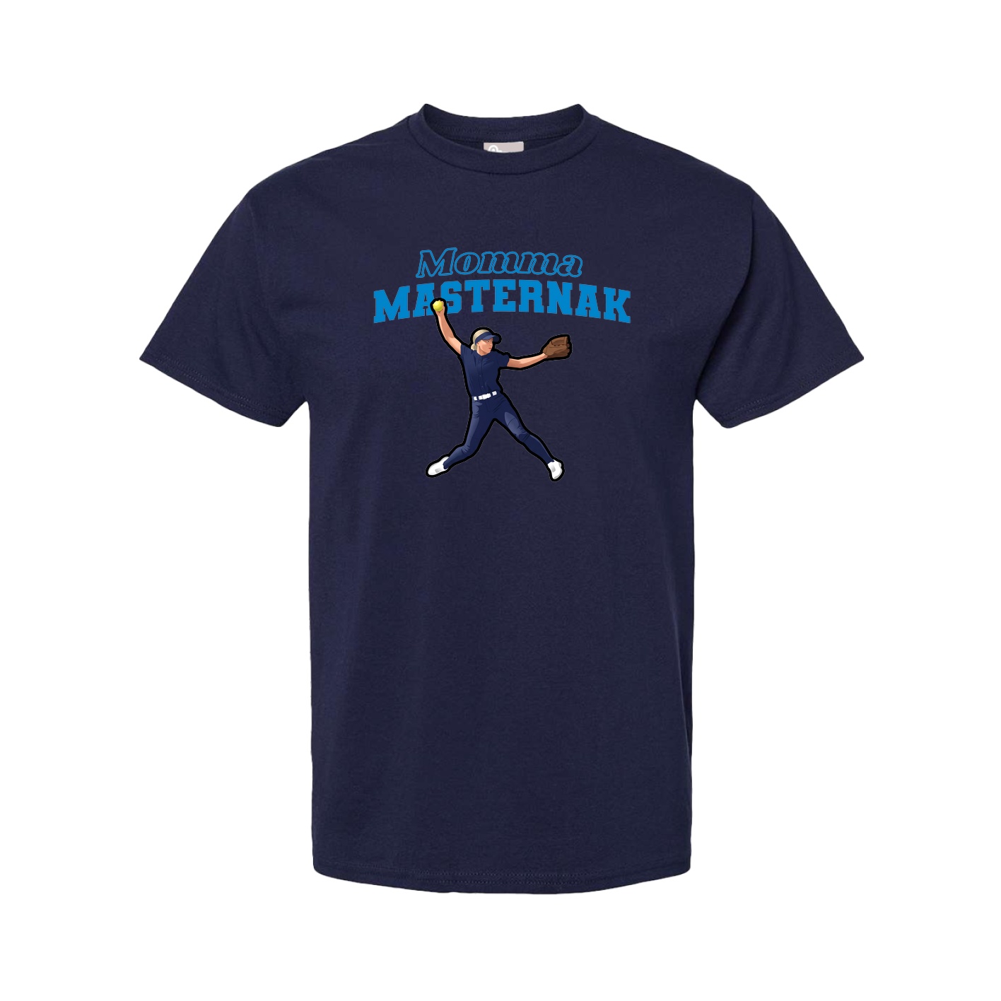 Tee — Mothers Day Block in Navy