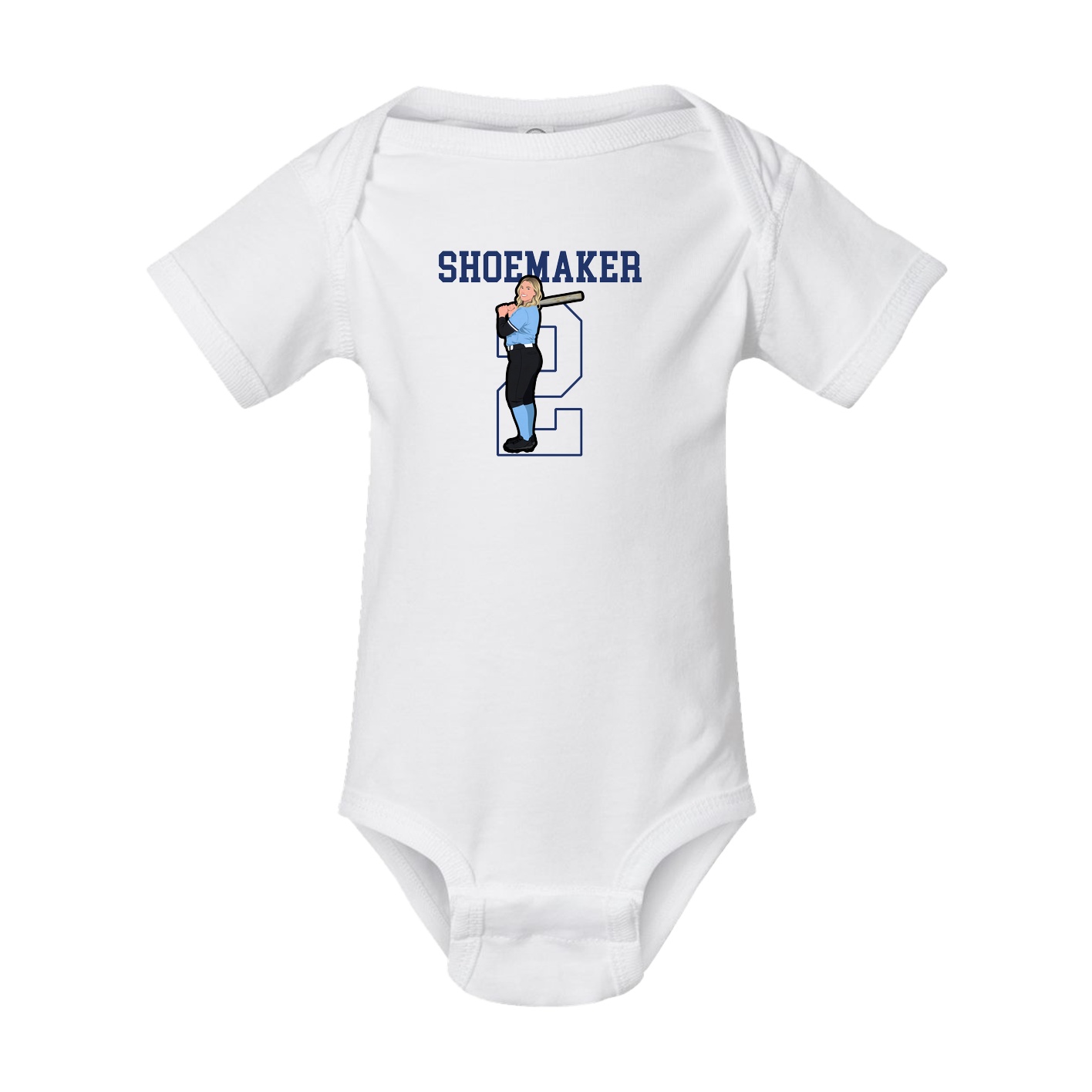 Baby Onesie — Shirsey in White