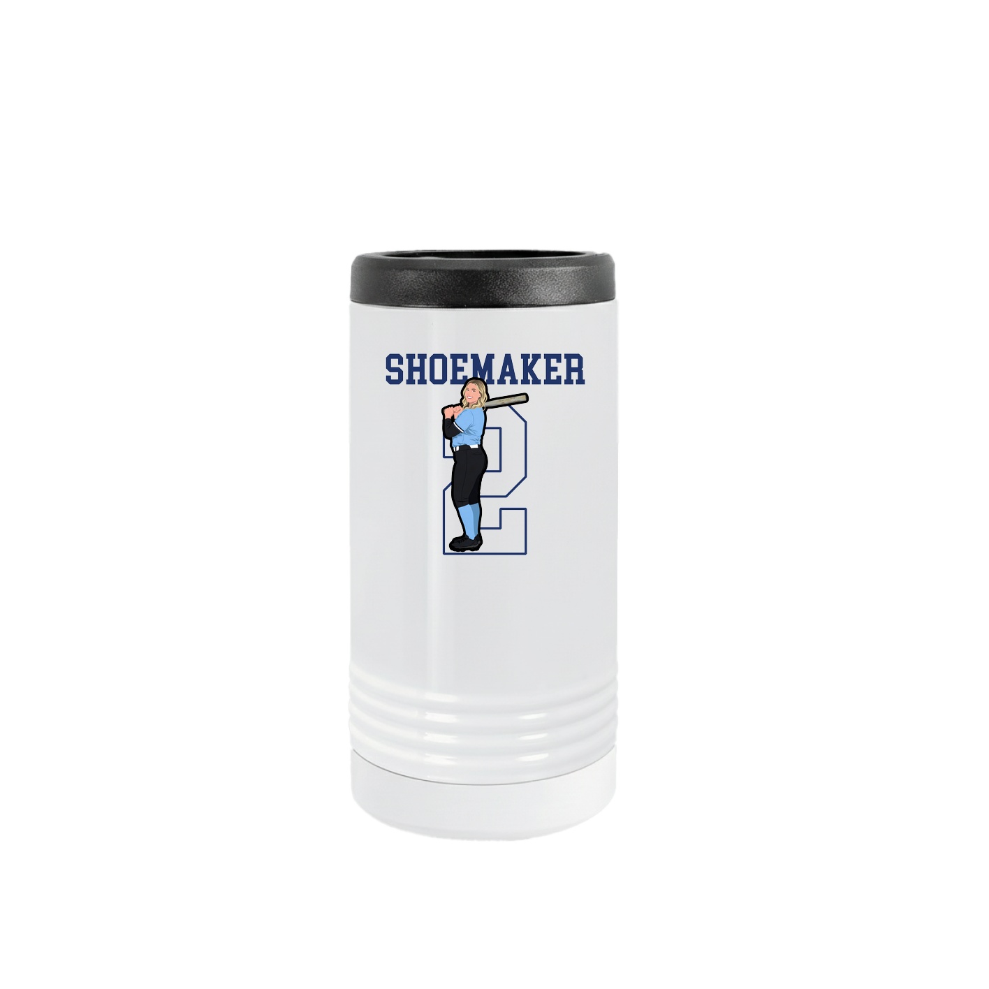 Slim Beverage Holder — Shirsey in White