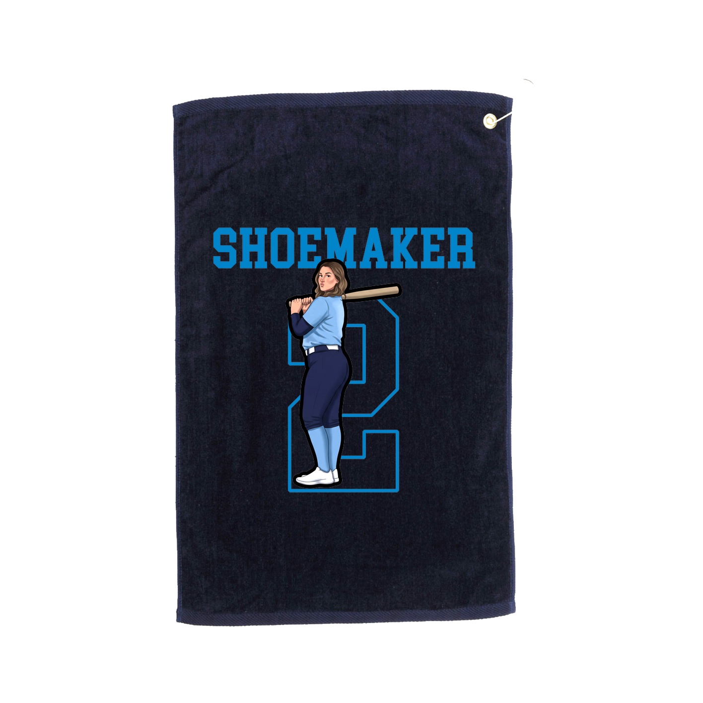 Golf Towel — Shirsey in Navy