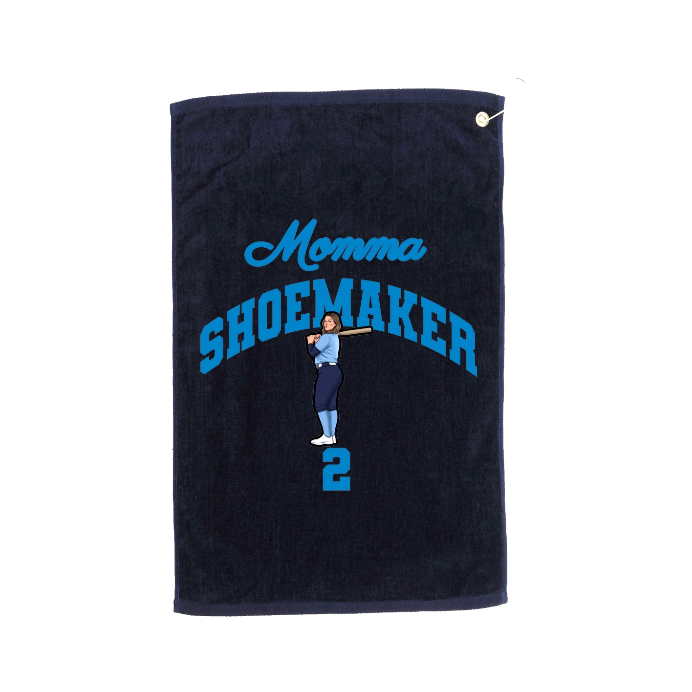 Golf Towel — Mothers Day Arch in Navy