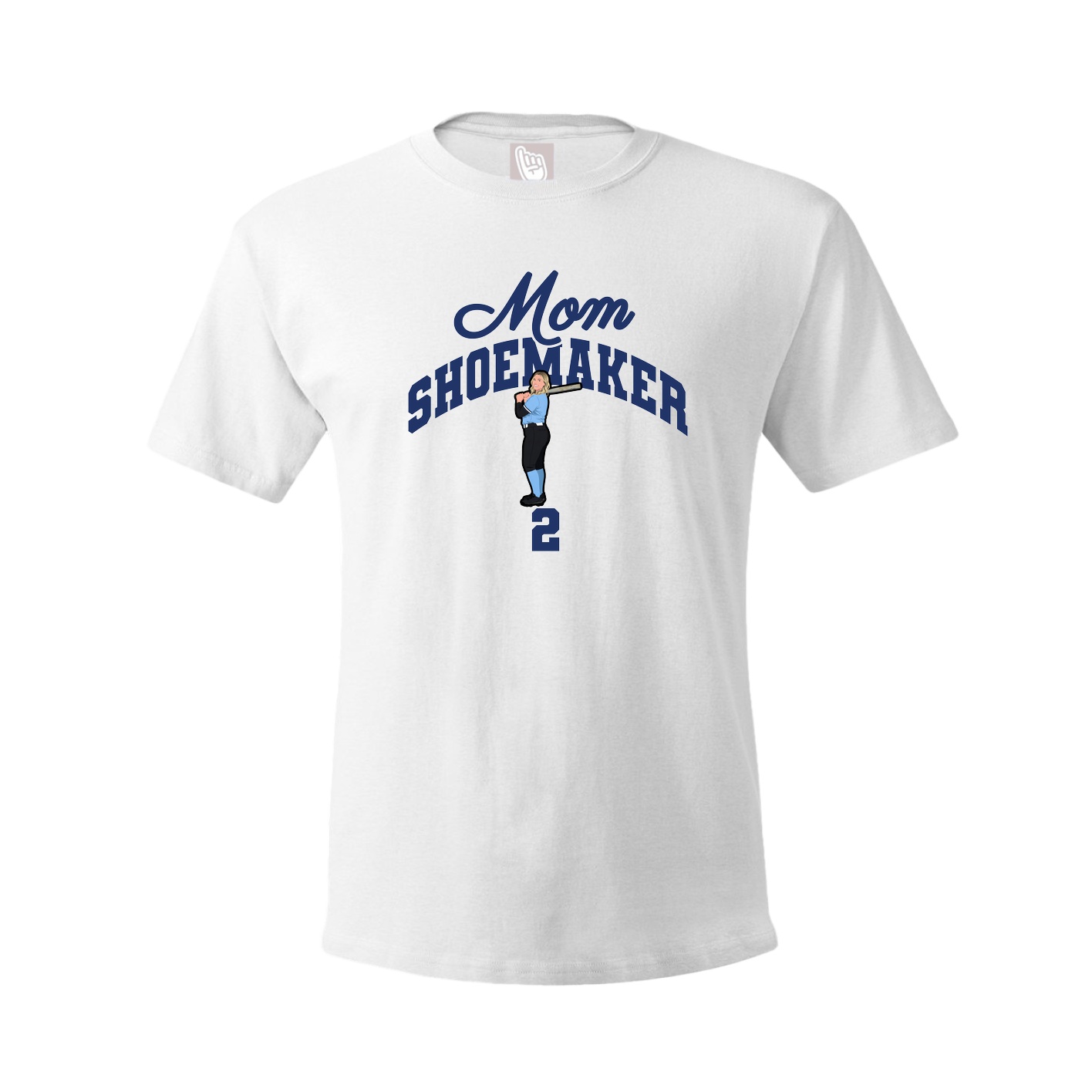 Tee — Mothers Day Arch in White