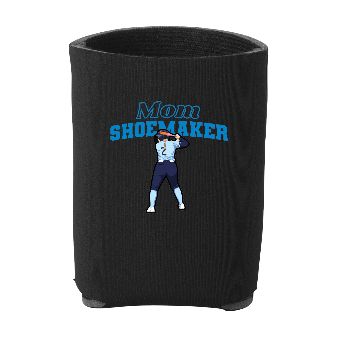 Can Holder — Mothers Day Block in Black