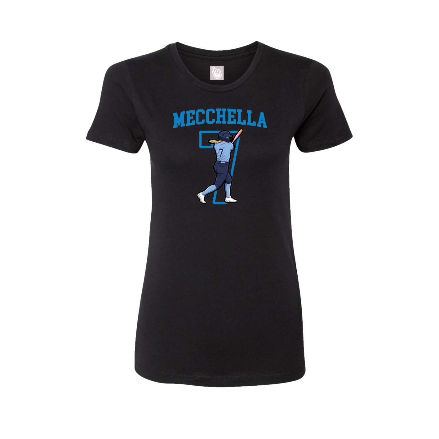 Fitted Women's Tee — Shirsey in Black