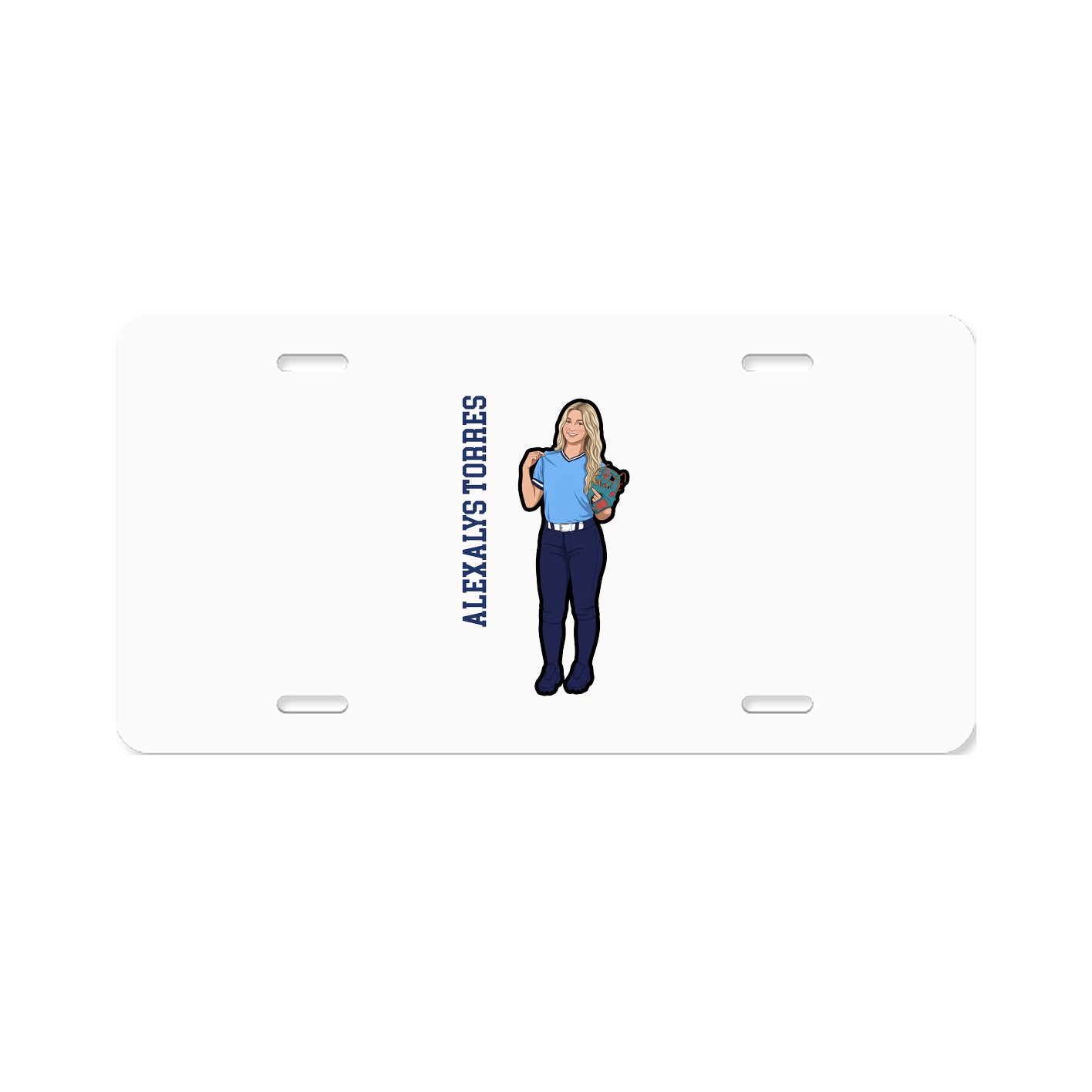 Aluminum License Plate