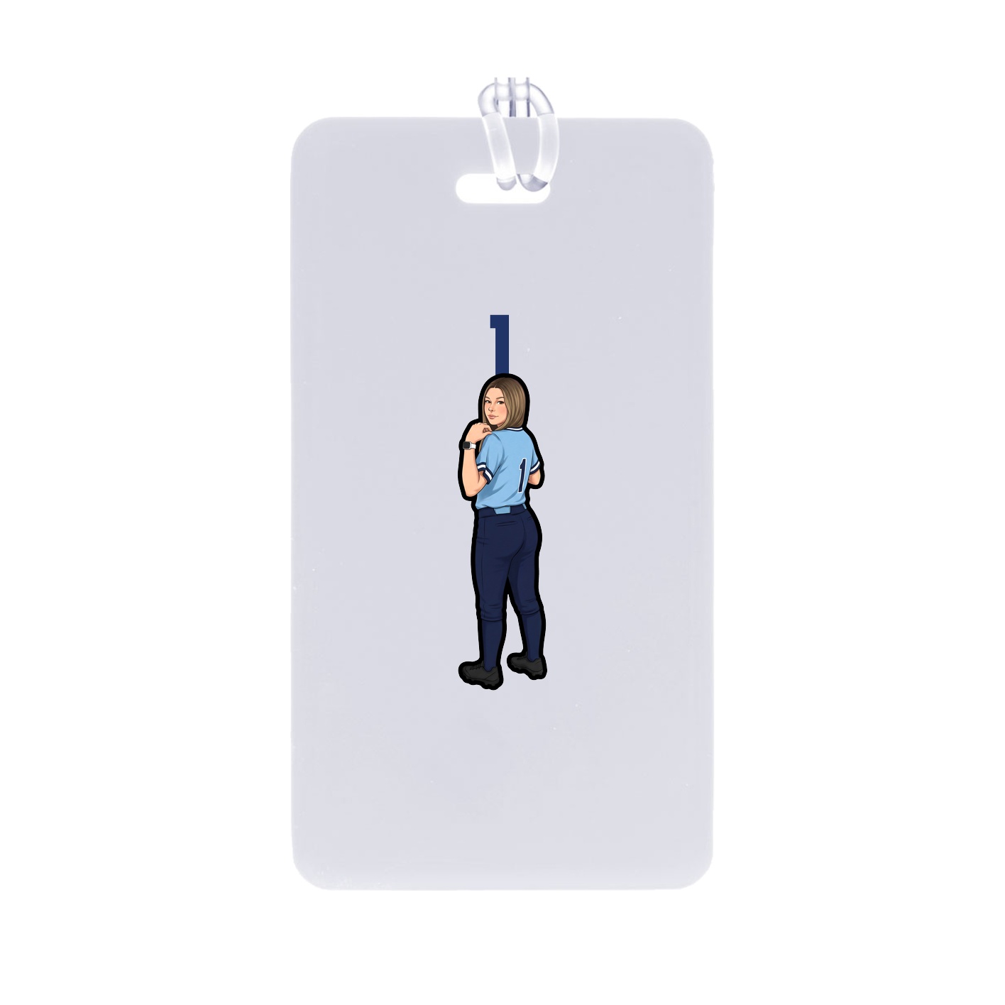 Bag Tag — Number Top in Classic