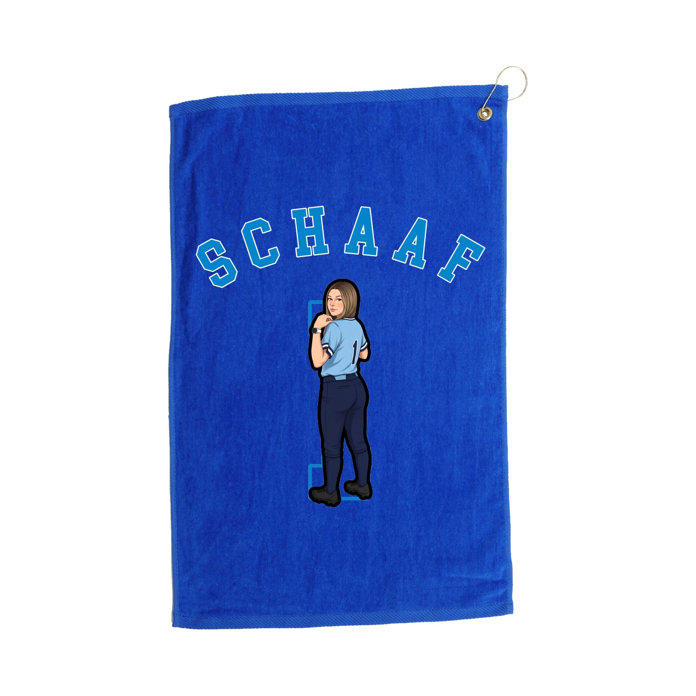 Golf Towel — Shirsey Arch in Royal